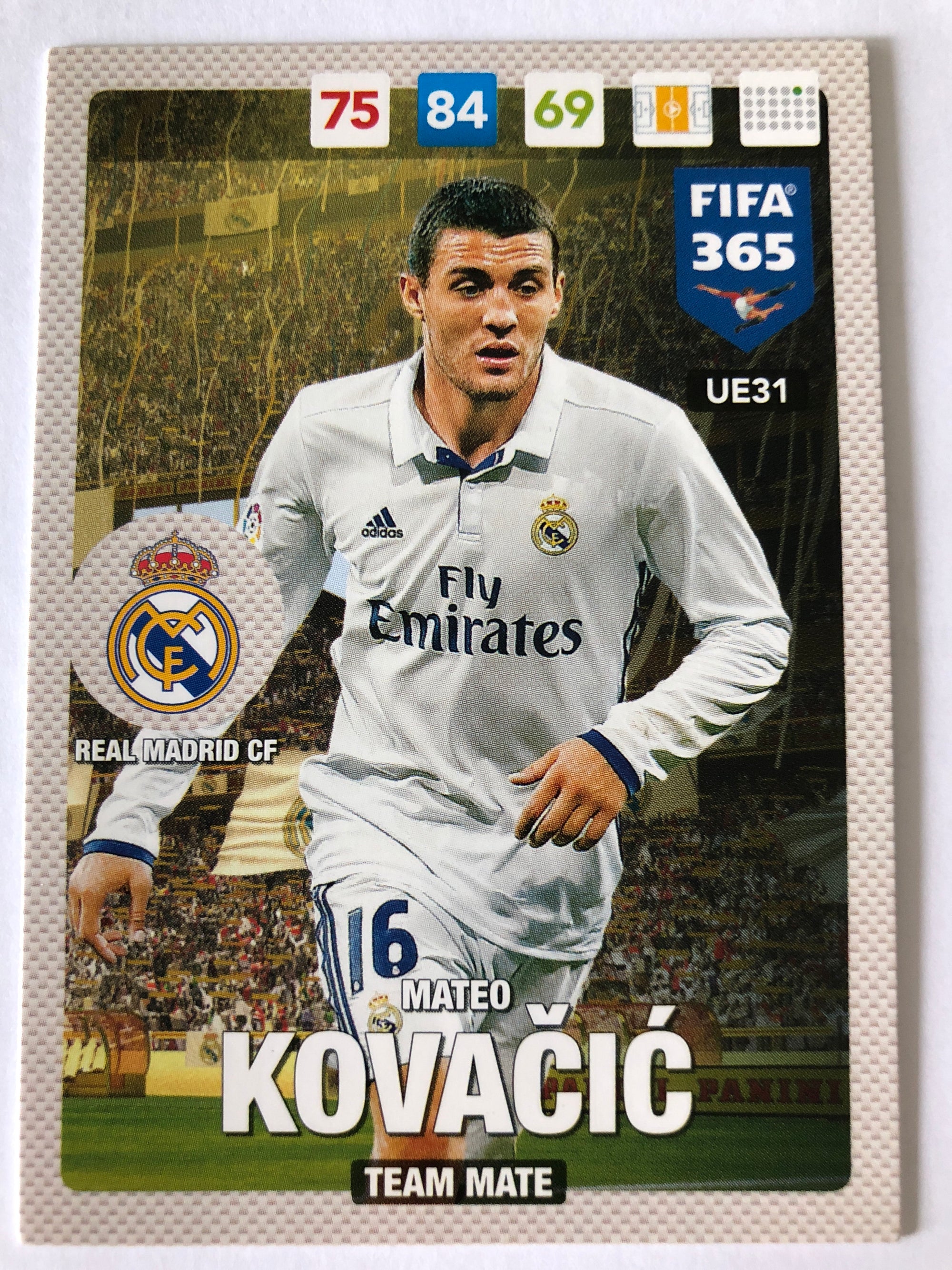 UE031 - MATEO KOVACIC - REAL MADRID CF - TEAM MATE