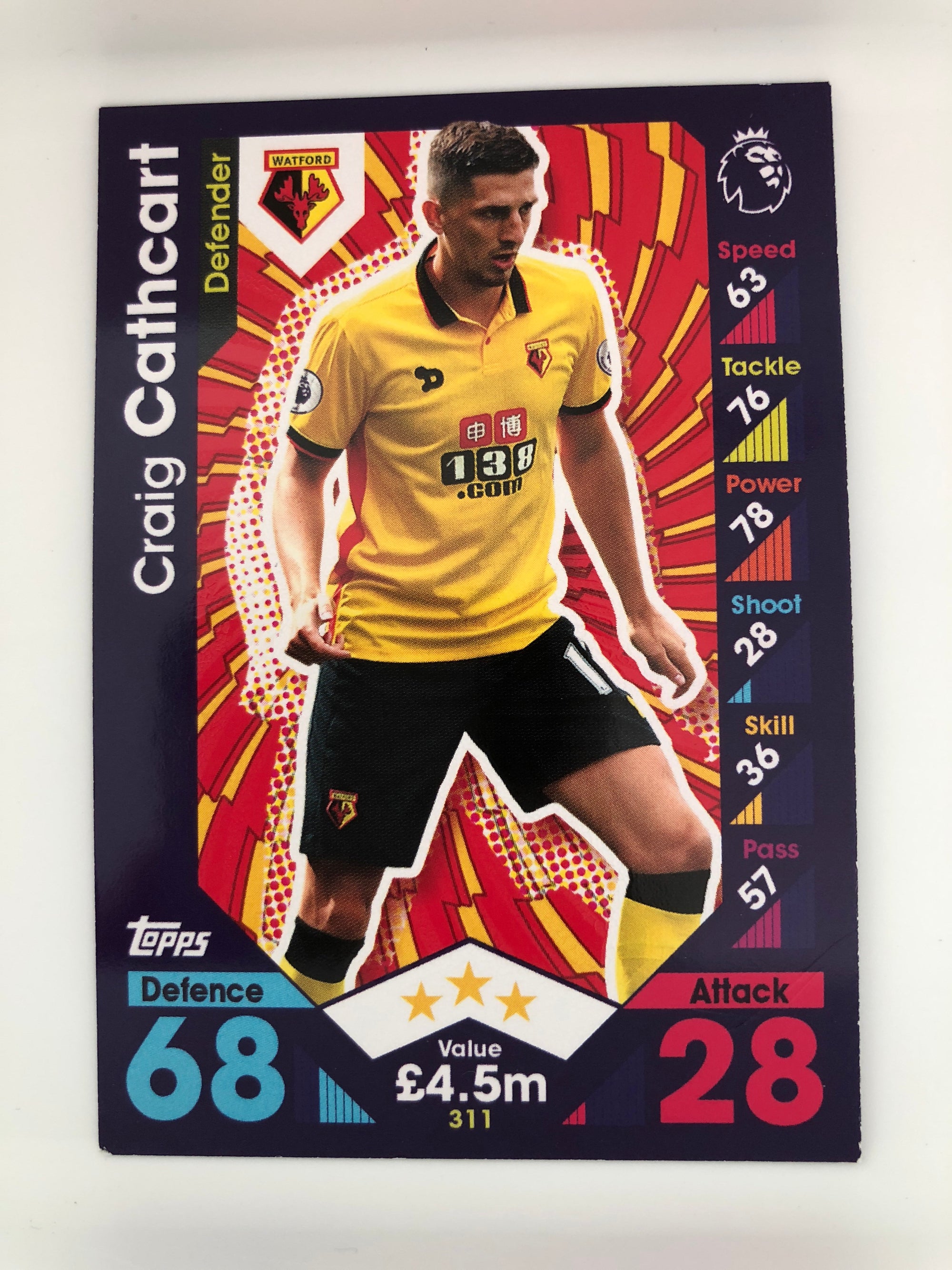 311. CRAIG CATHCART - WATFORD