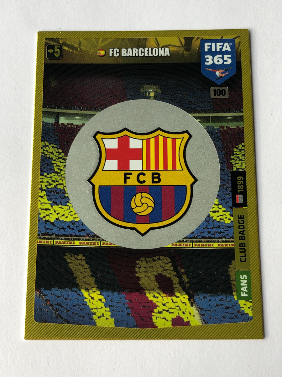 100. FC BARCELONA - FANS CLUB BADGE