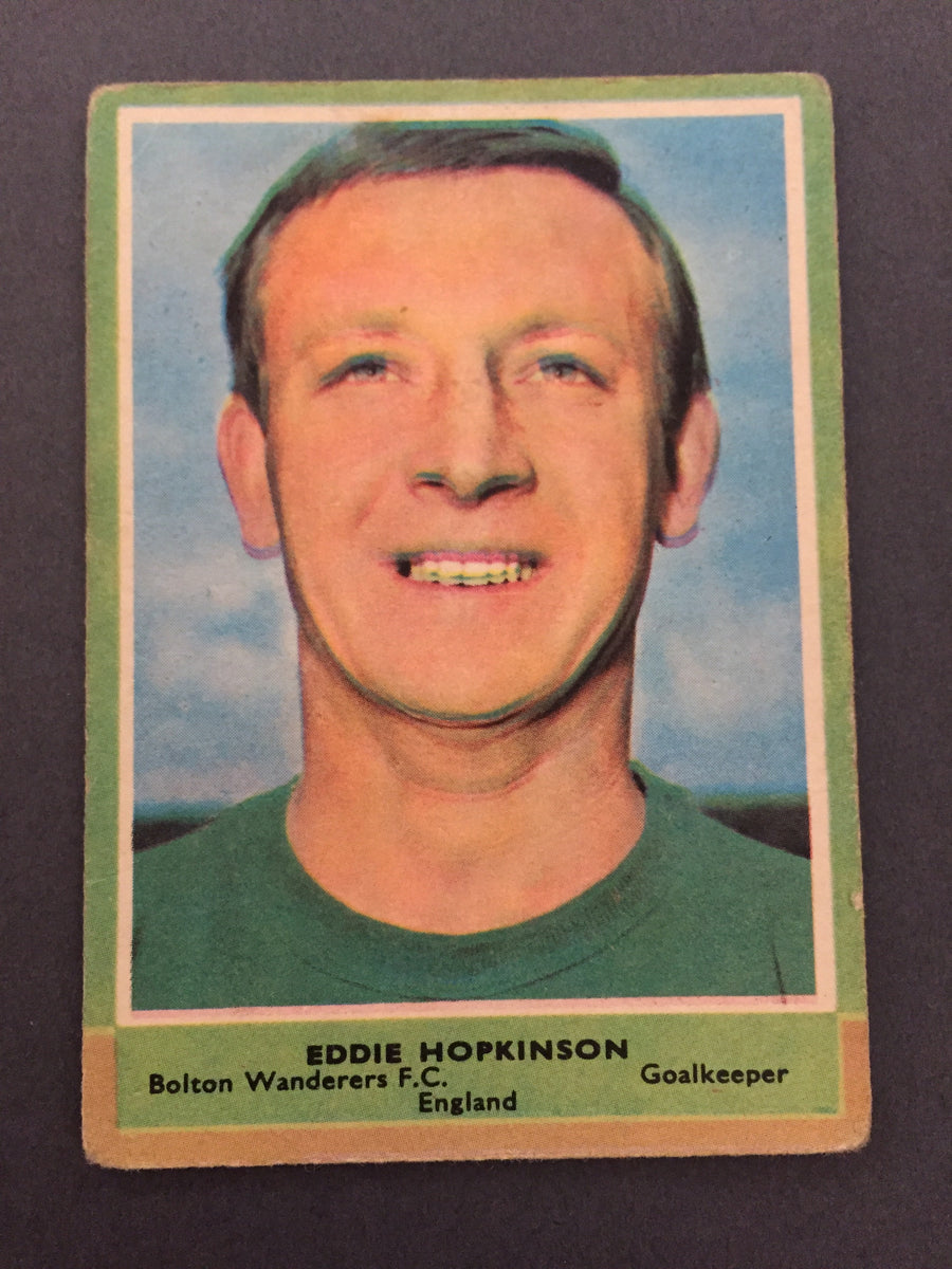 006. EDDIE HOPKINSON - BOLTON WANDERERS