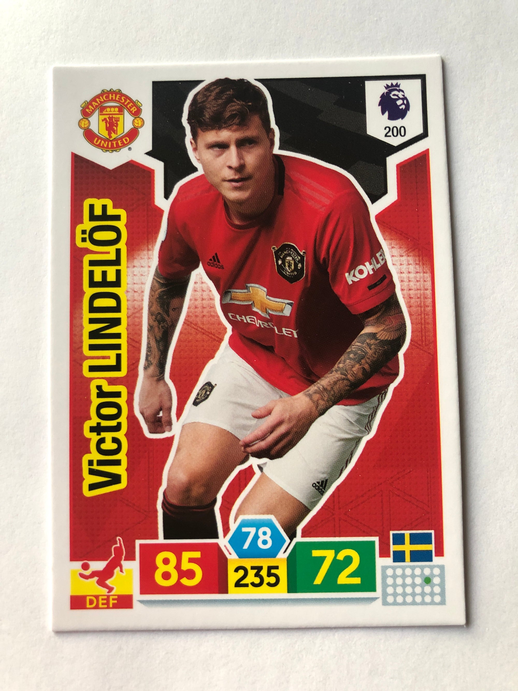 200. VICTOR LINDELÖF - MANCHESTER UNITED
