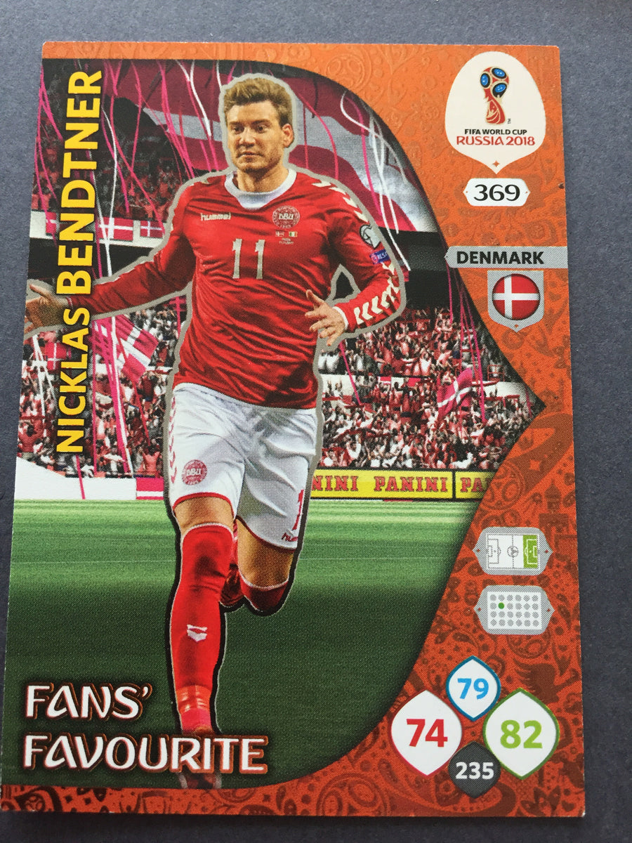 369.NICKLAS BENDTNER - DENMARK - FANS FAVOURITE