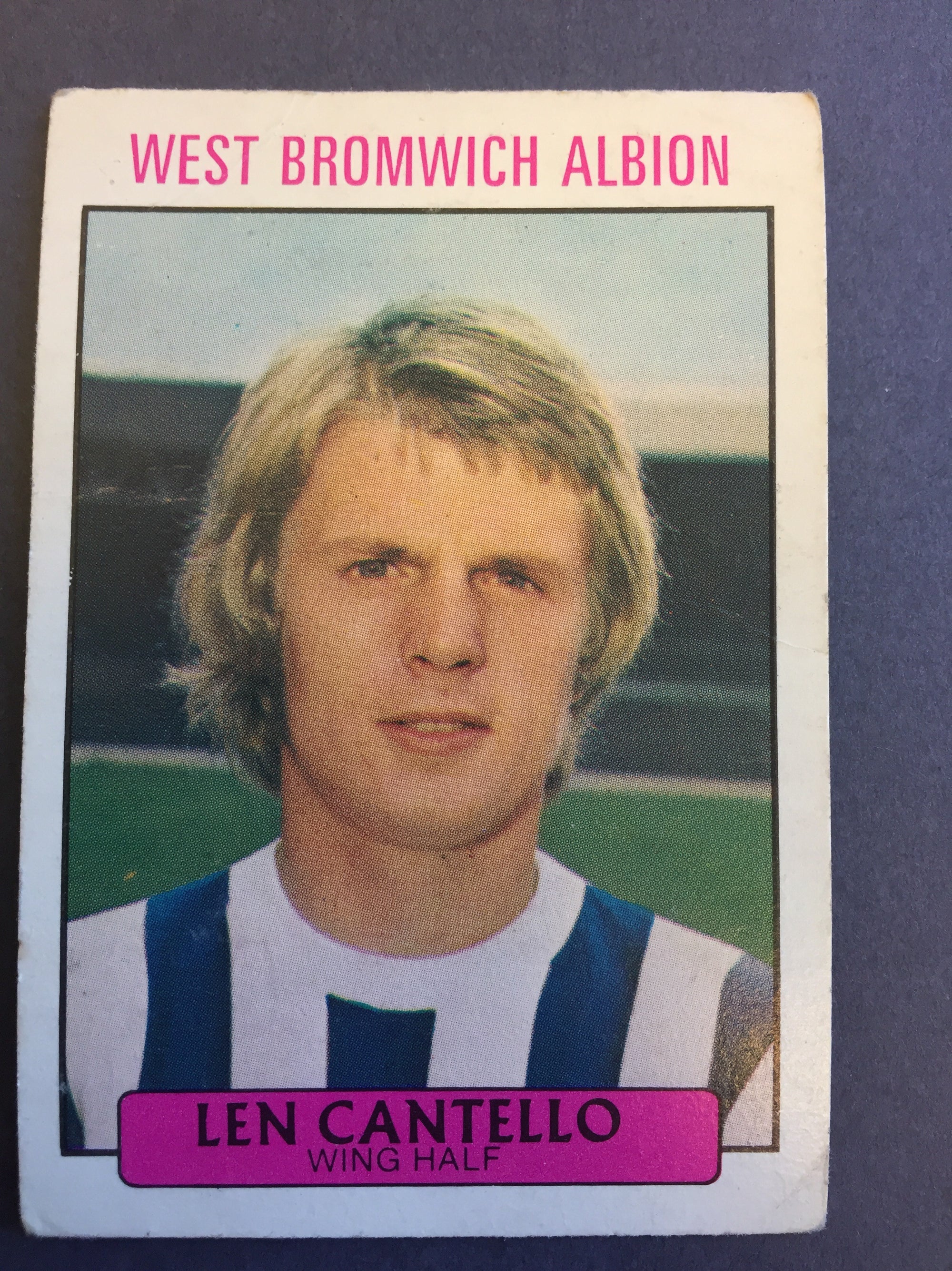 118. Len Cantello - West Bromwich Albion