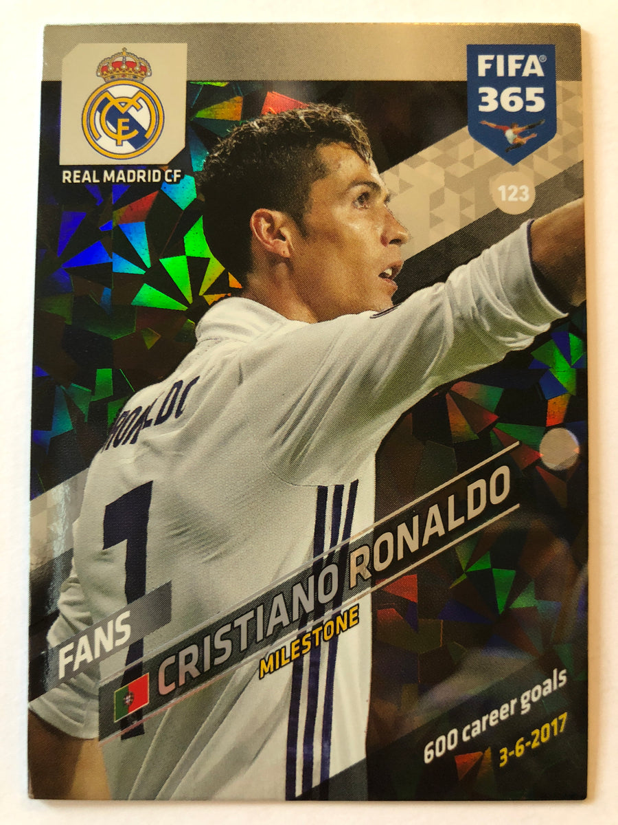 123. CRISTIANO RONALDO - REAL MADRID CF - FANS - MILESTONE