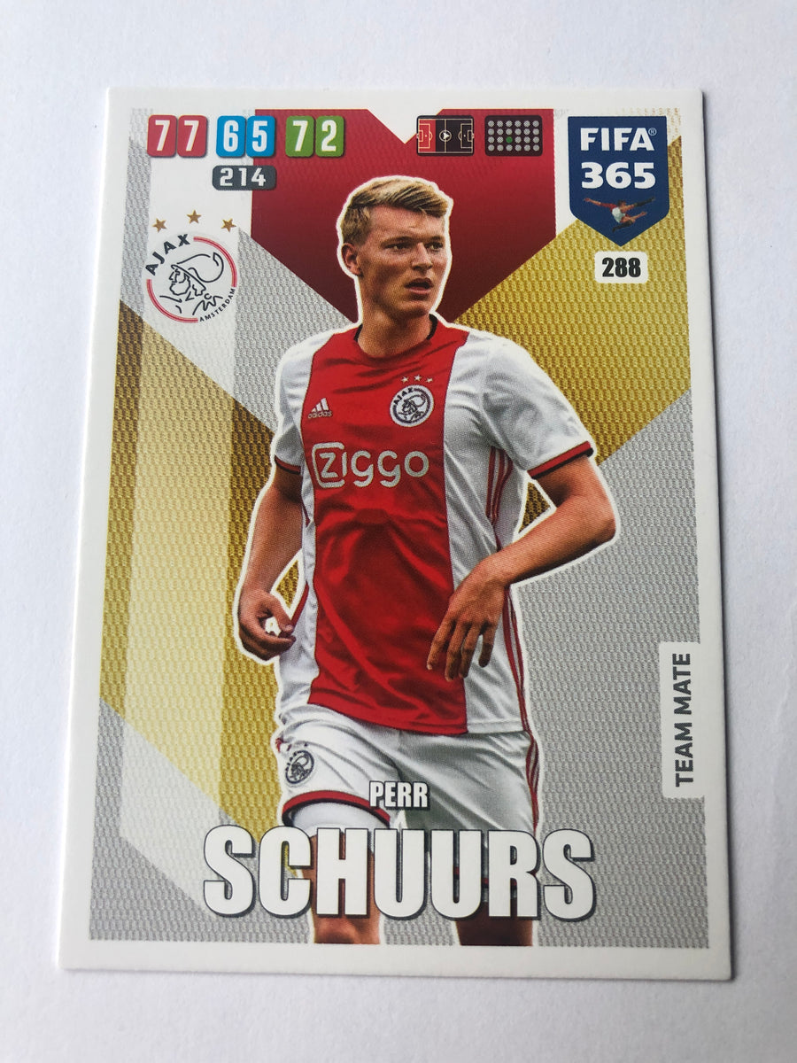 288. PERR SCHUURS - AJAX - TEAM MATE