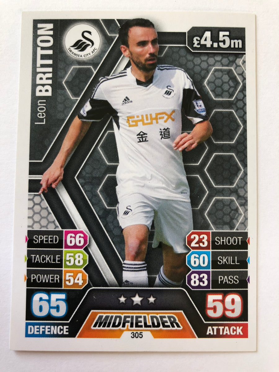 305. LEON BRITTON - SWANSEA CITY