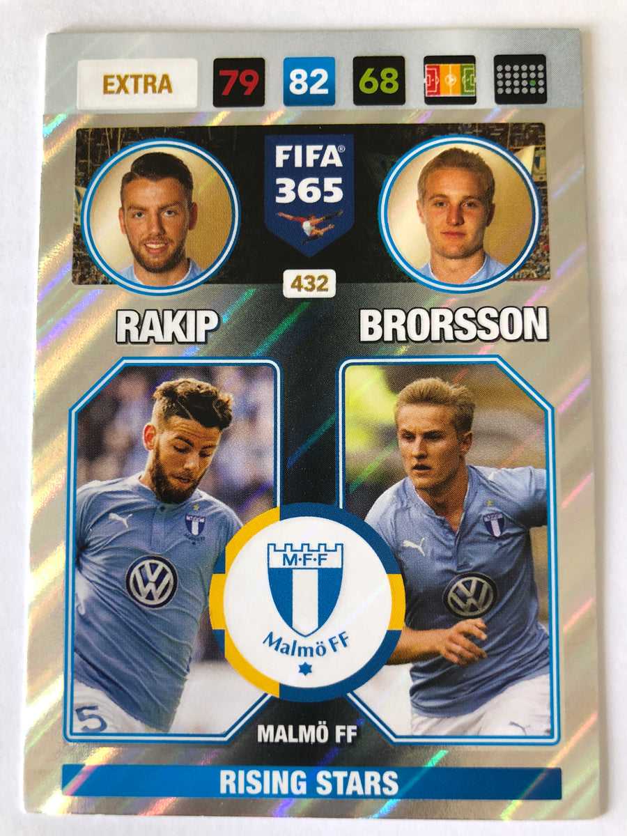 432. MALMÖ FF - RAKIP - BRORSSON - EXTRA - RISING STARS