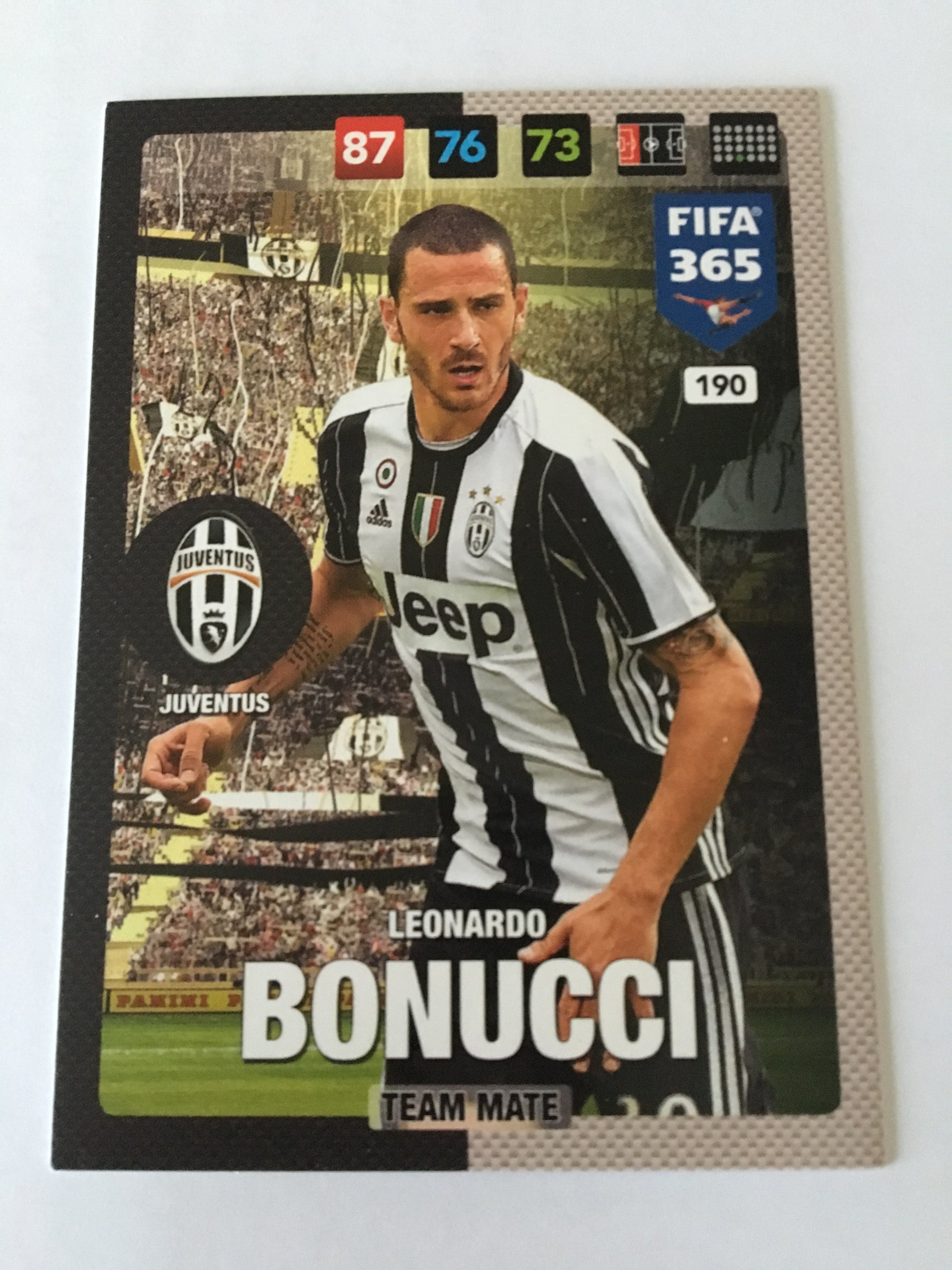 190. LEONARDO BONUCCI - JUVENTUS - TEAM MATE