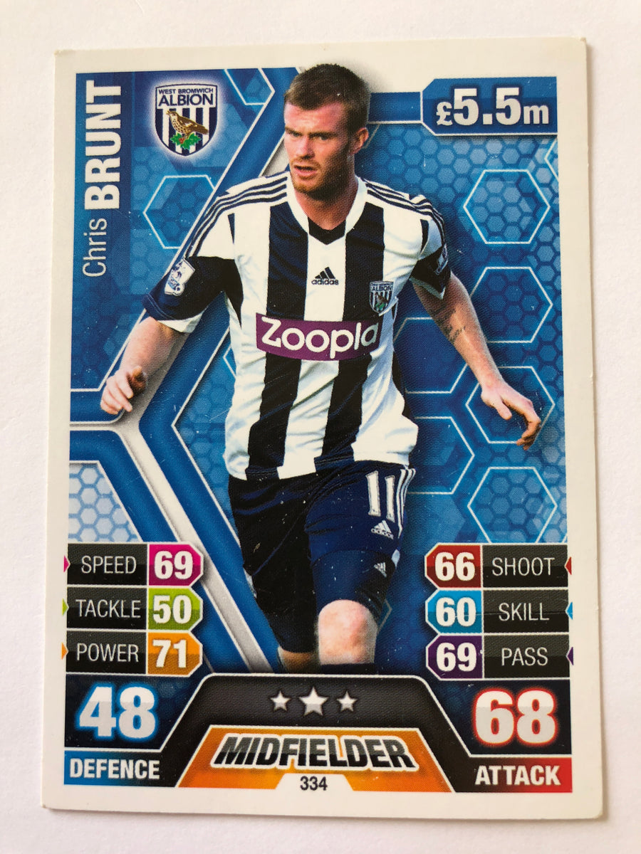 334. CHRIS BRUNT - WEST BROMWICH ALBION