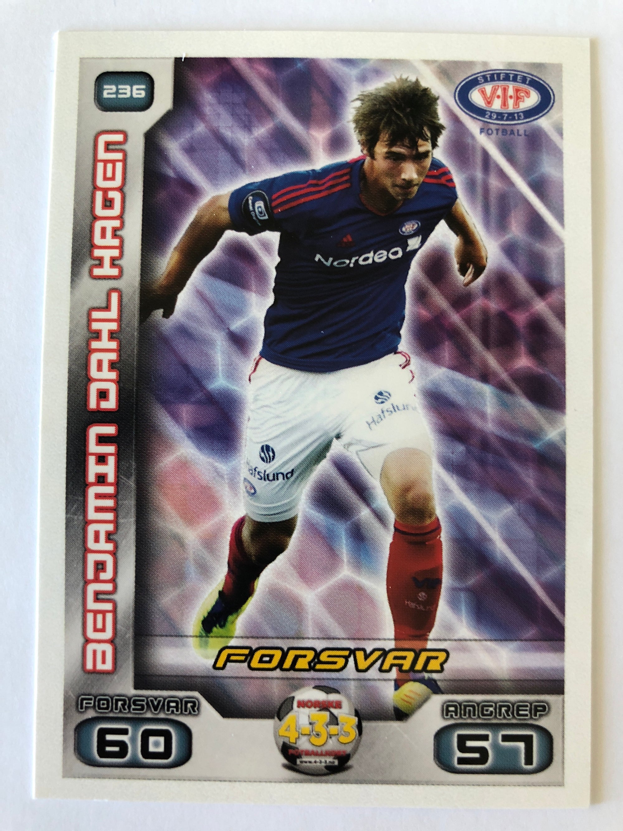 236. BENJAMIN DAHL HAGEN - VÅLERENGA IL