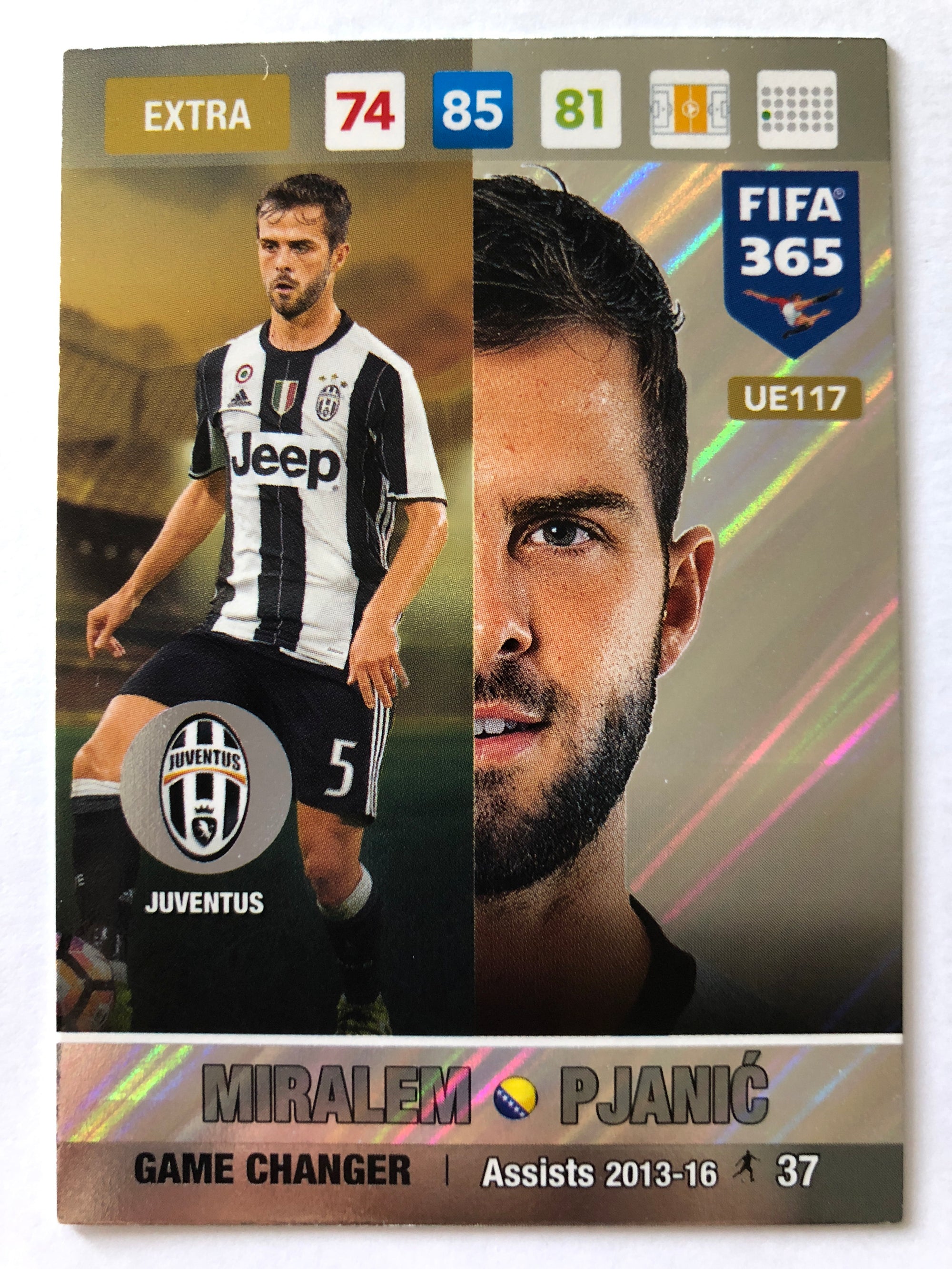 UE117 - MIRALEM PJANIC - JUVENTUS - EXTRA - GAME CHANGER