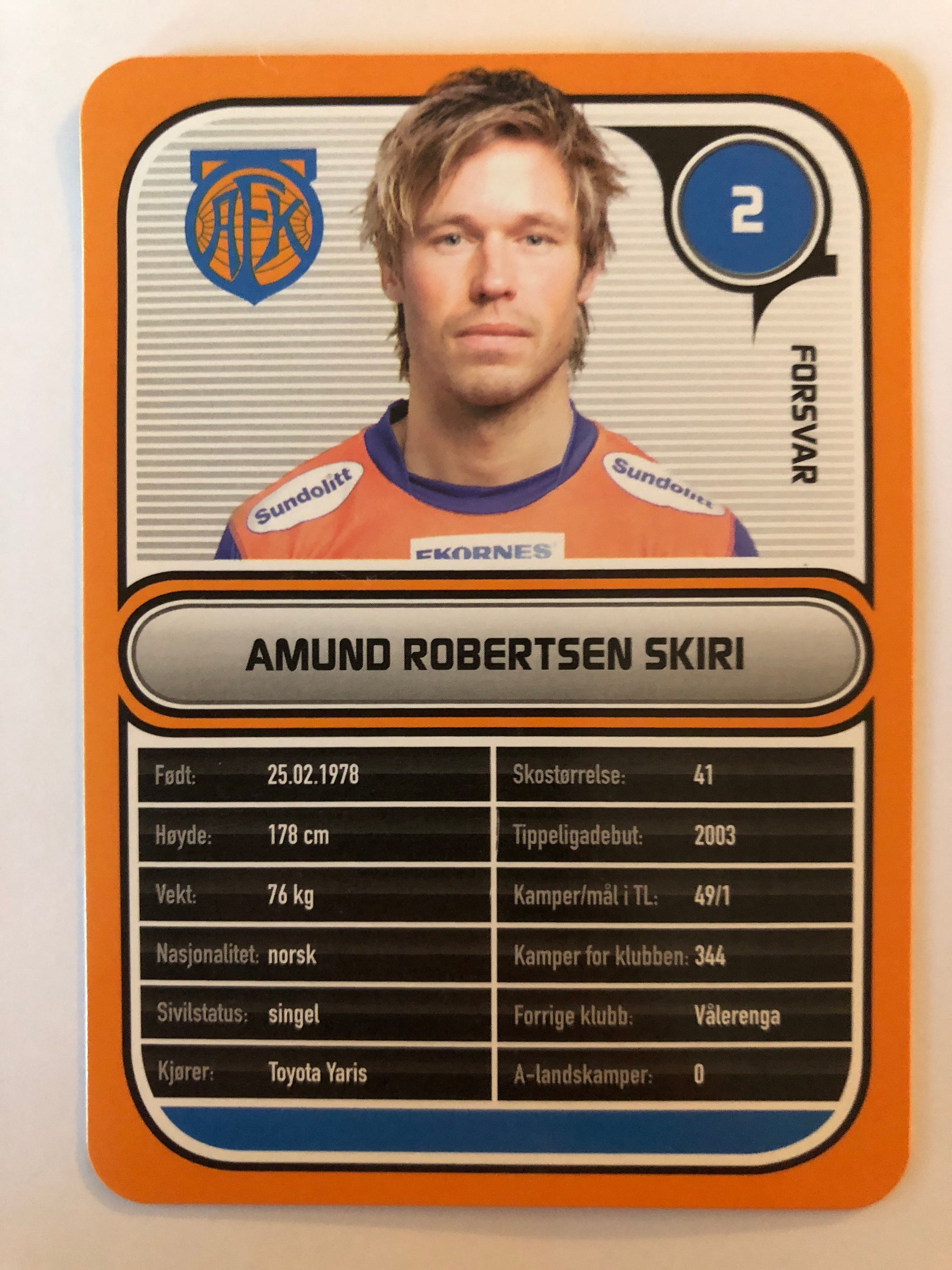 AALESUND 002. AMUND ROBERTSEN SKIRI