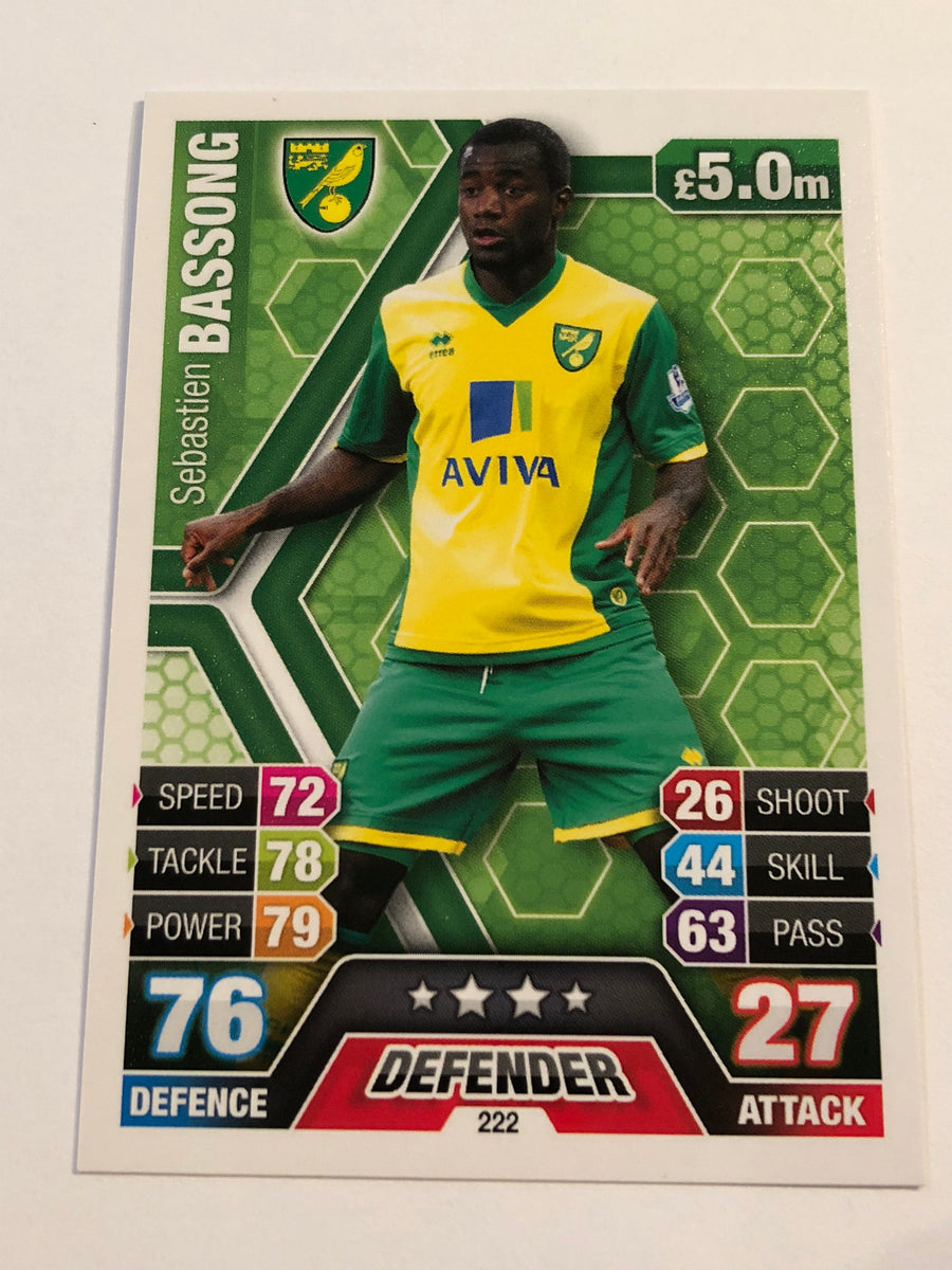 222. SEBASTIEN BASSONG - NORWICH CITY