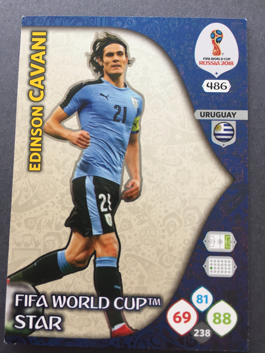 486. EDINSON CAVANI - URUGUAY - WORLD CUP STAR