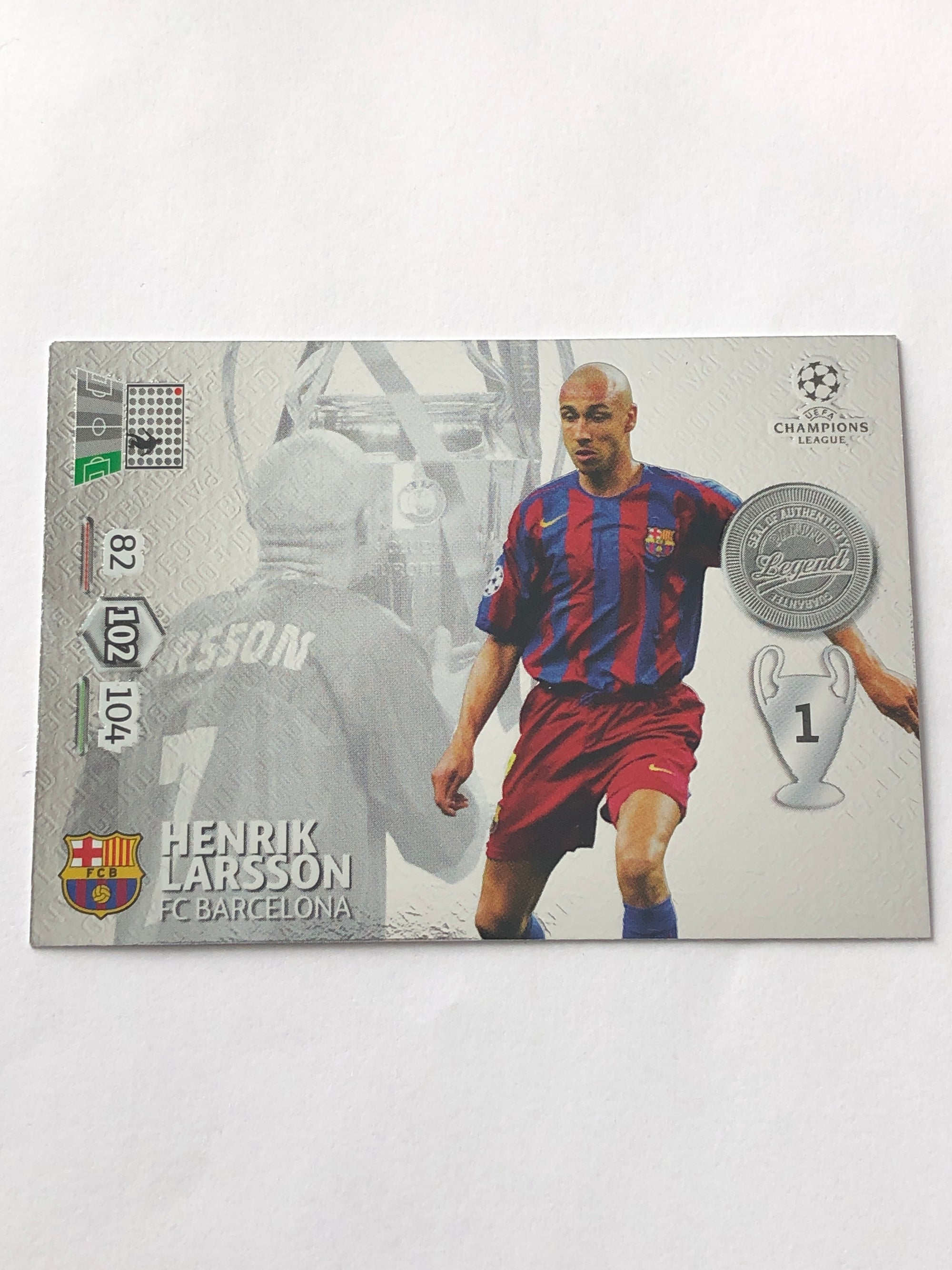 EX-014. HENRIK LARSSON - BARCELONA