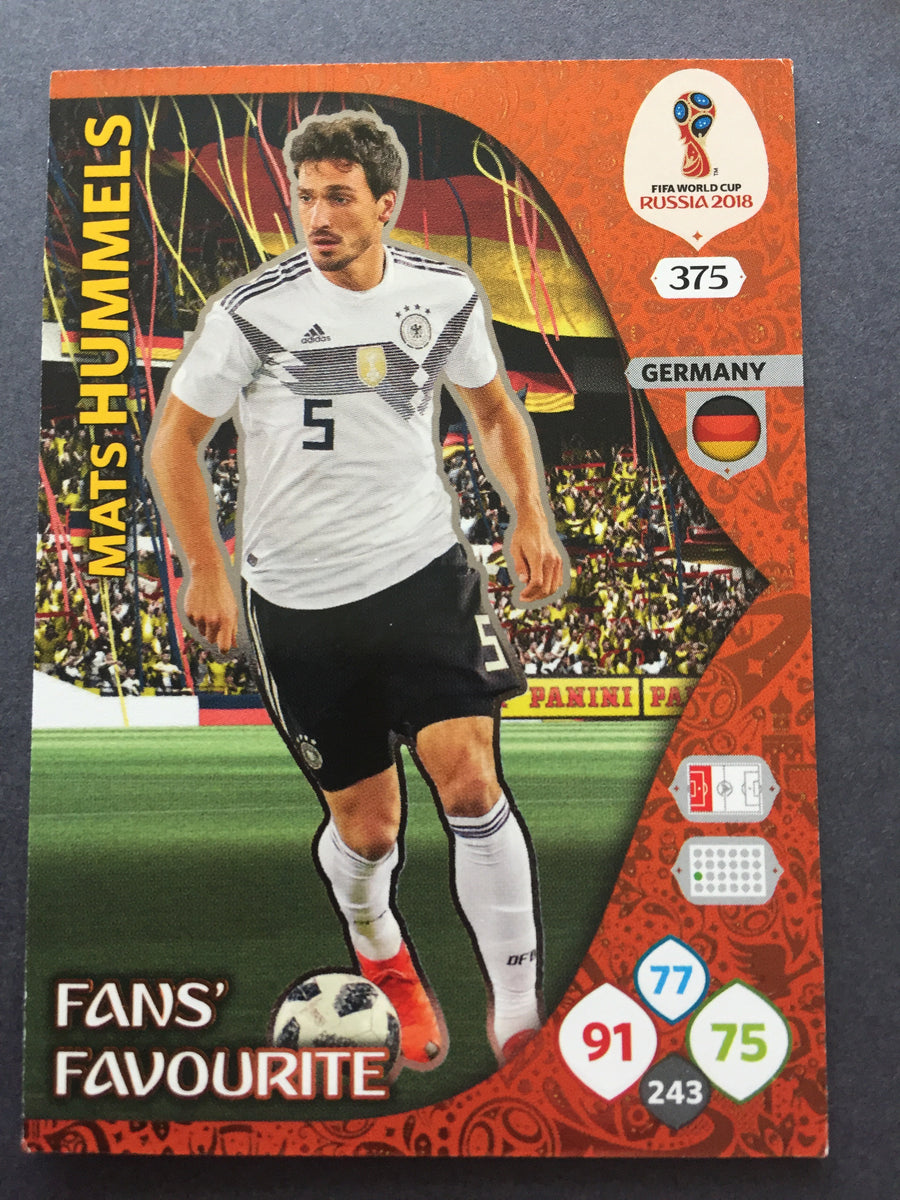 375. MATS HUMMELS - GERMANY - FANS FAVOURITE