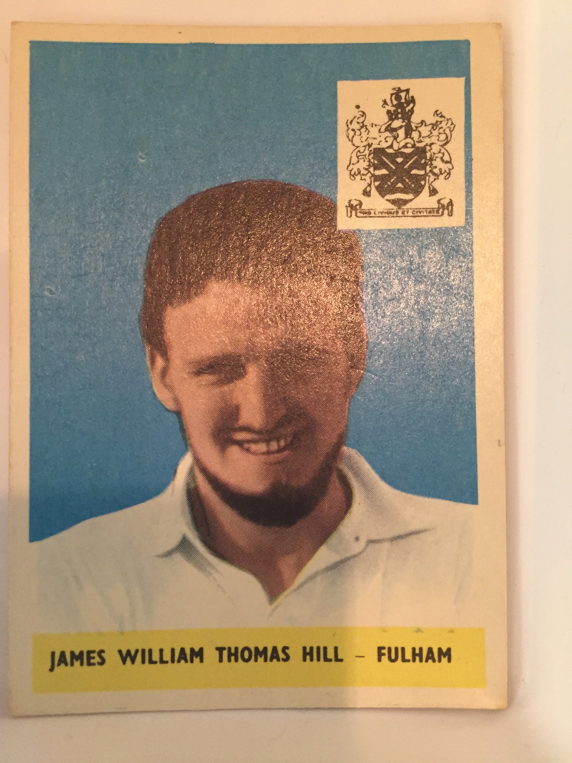 045. JAMES WILLIAN THOMAS HILL - FULHAM