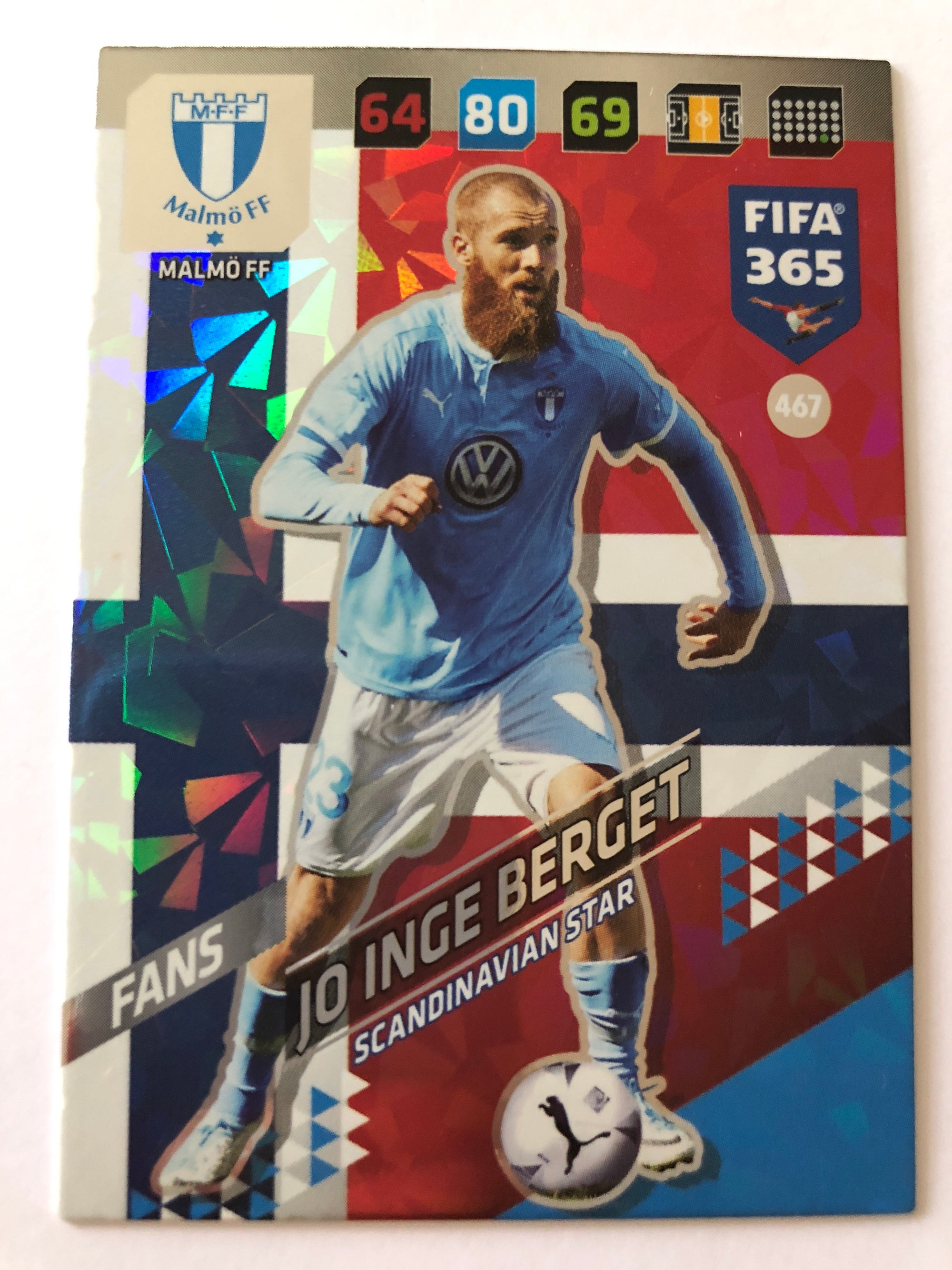 467. JO INGE BERGET - MALMÖ FF - FANS - SCANDINAVIAN STAR