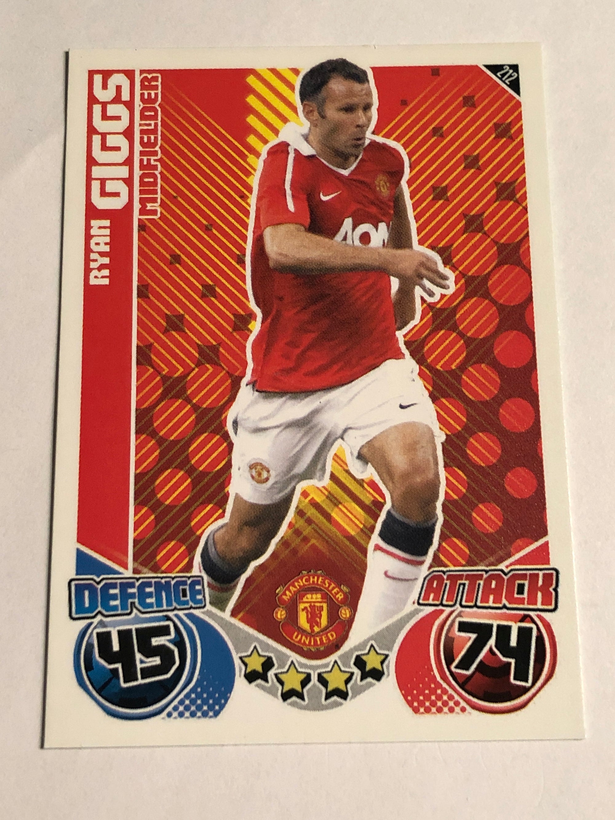 212. RYAN GIGGS - MANCHESTER UNITED