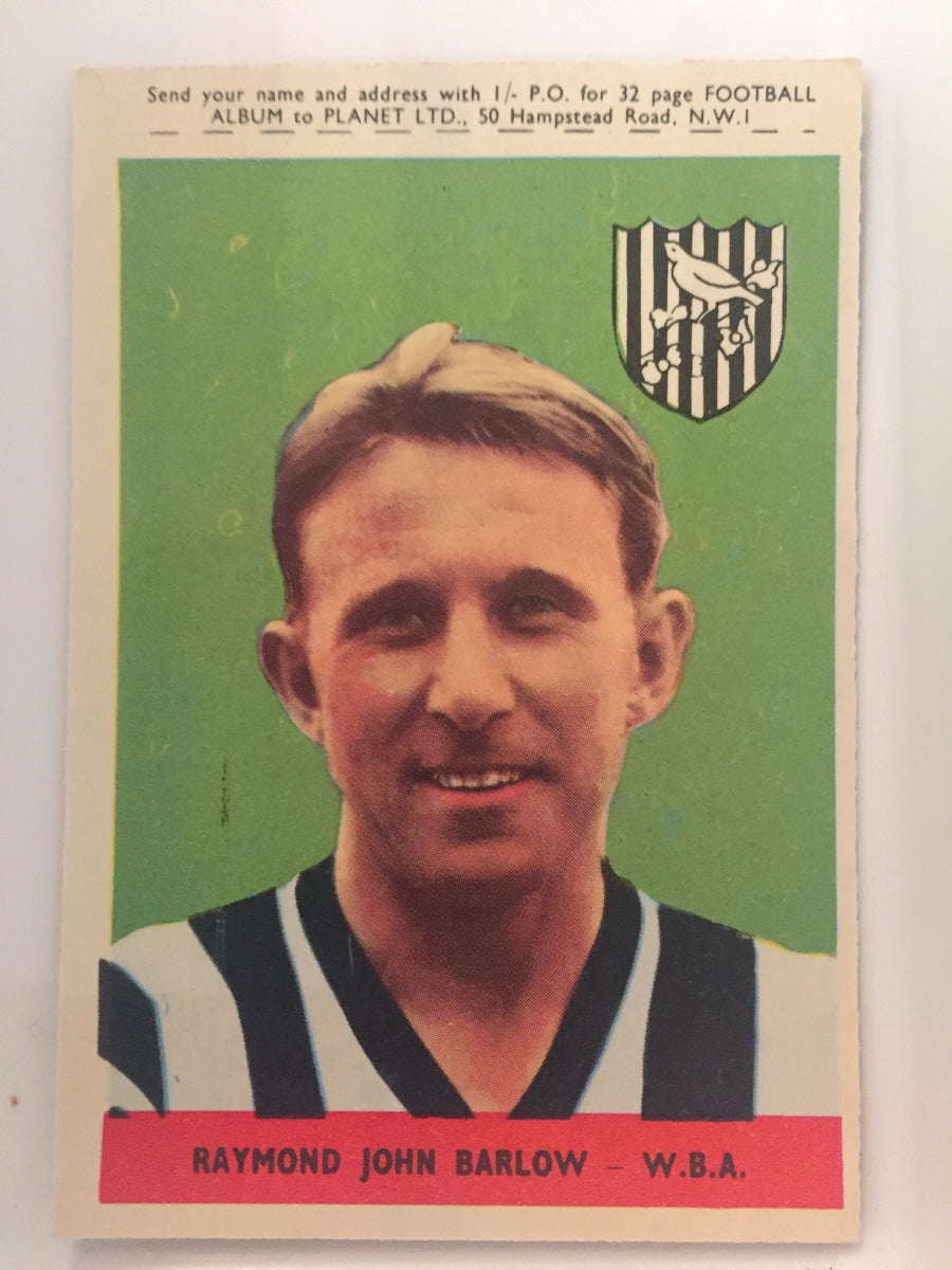 009. RAYMOND JOHN BARLOW - WEST BROMWICH ALBION