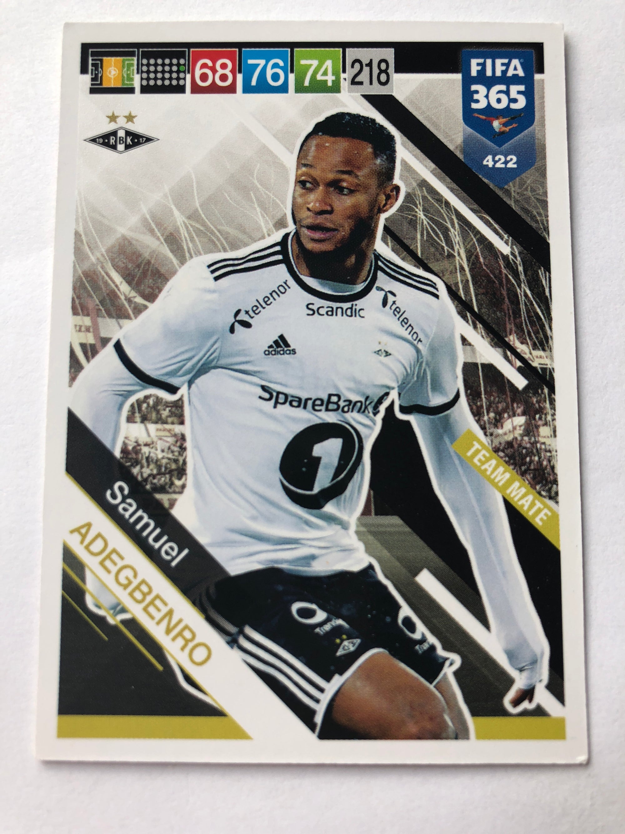 422. SAMUEL ADEGBENRO - ROSENBORG - TEAM MATE