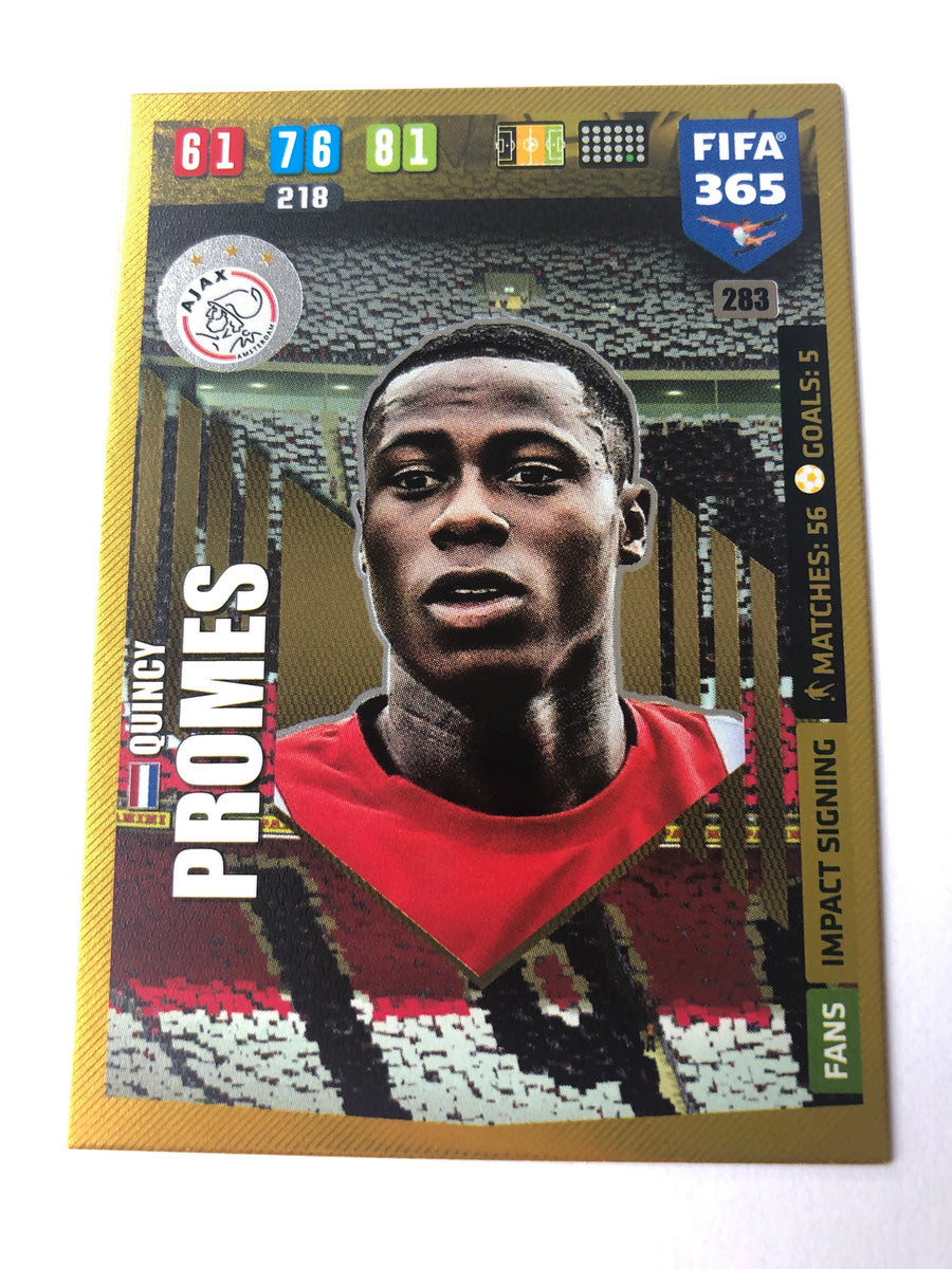 283. QUINCY PROMES - AJAX - FANS IMPACT SIGNING