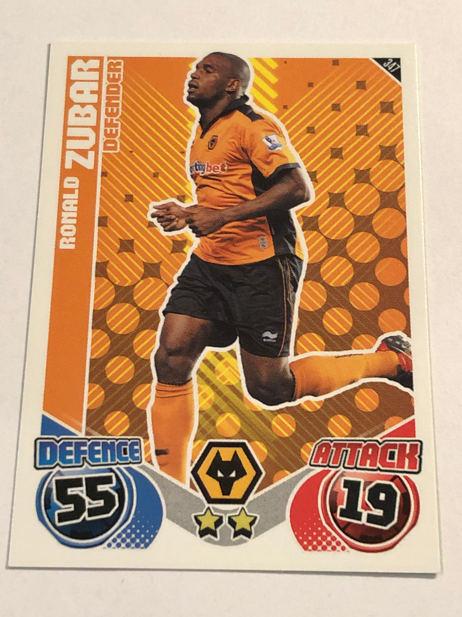 347. RONALD ZUBAR - WOLVERHAMPTON WANDERERS