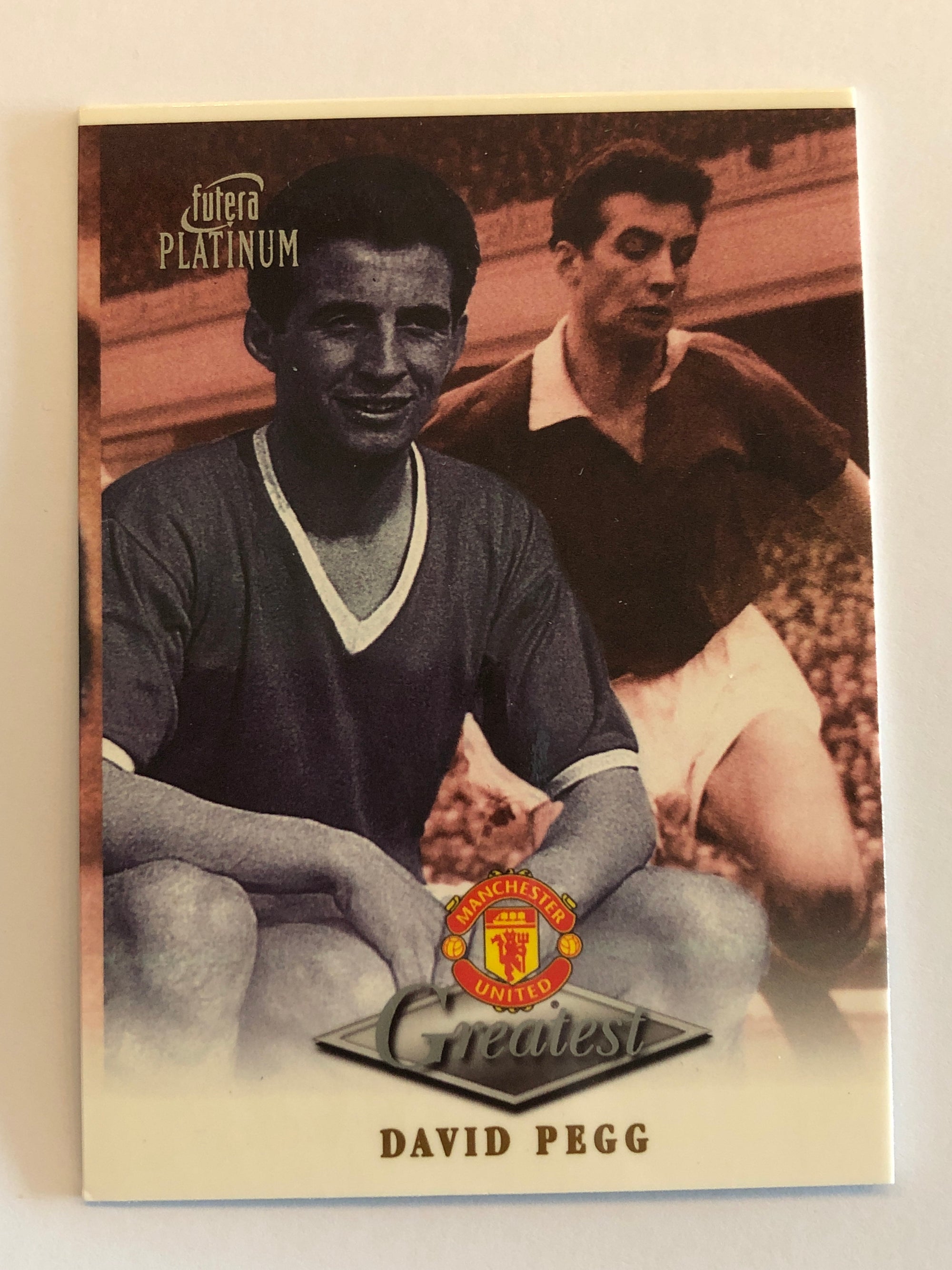 DAVID PEGG - MANCHESTER UNITED - FUTERA GREATEST 1999