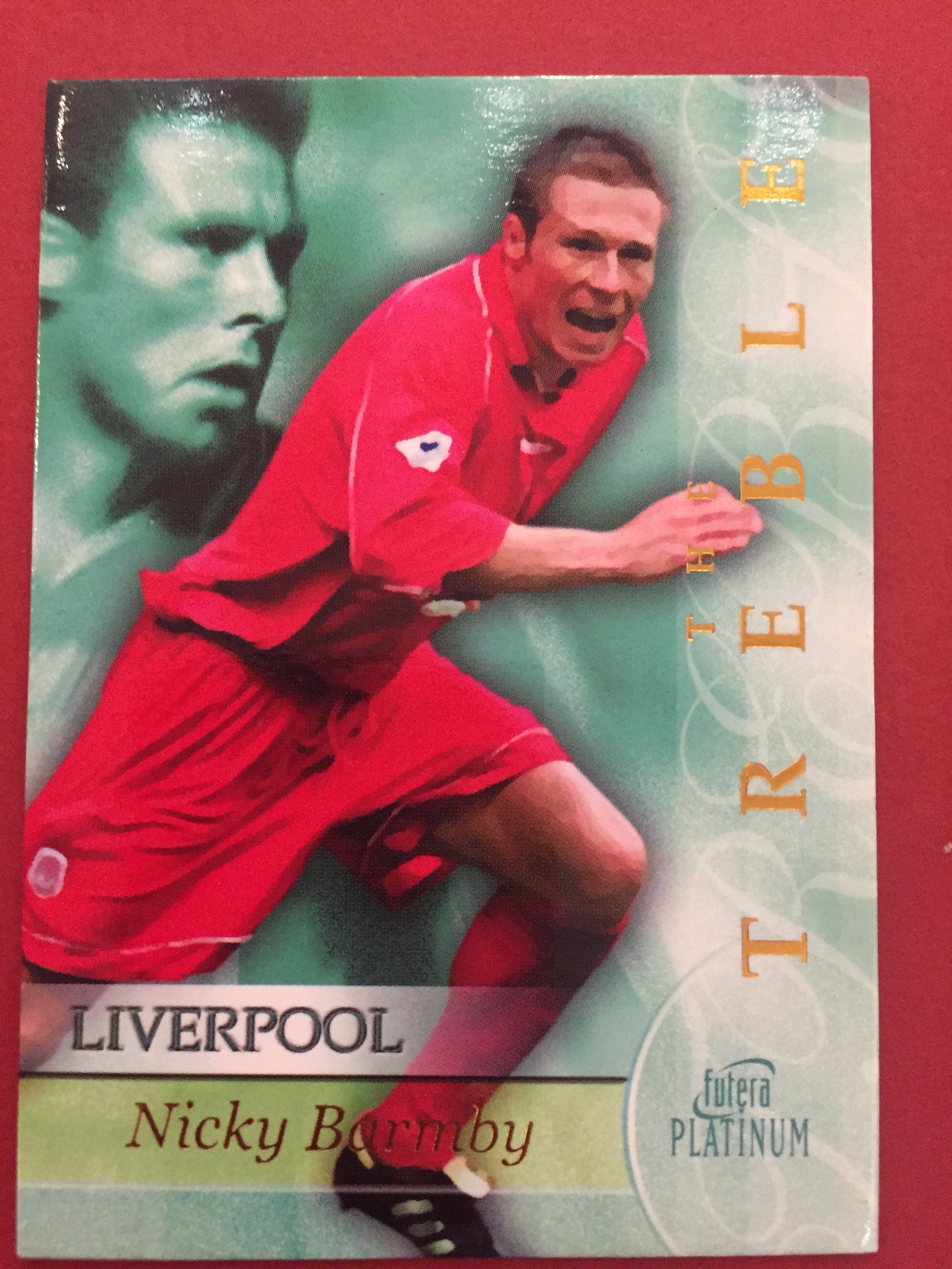 TR 02. NICKY BARMBY - FUTERA PLATINUM  THE TREBLE #250