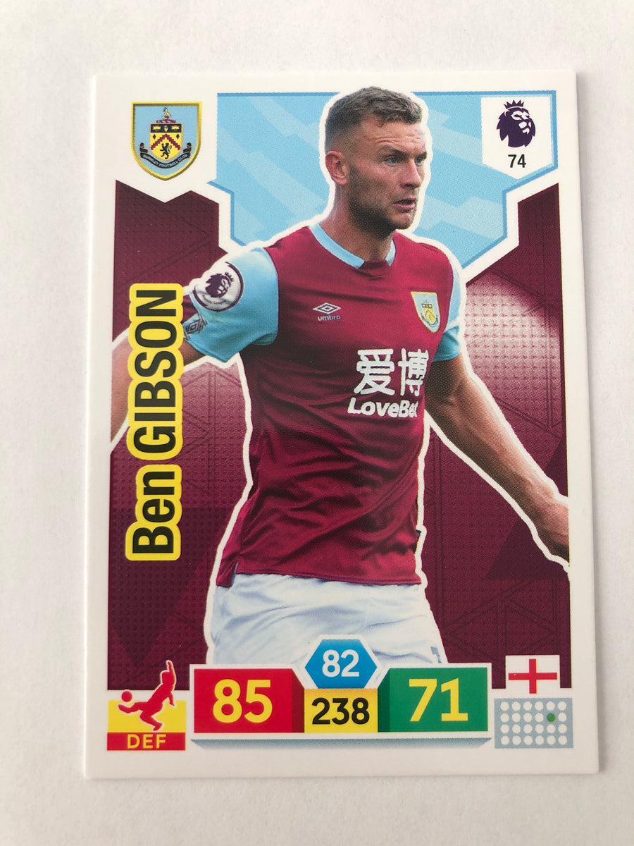 074. BEN GIBSON - BURNLEY