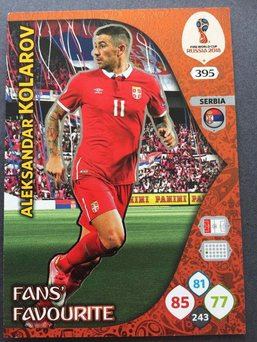 395. ALEKSANDAR KOLAROV - SERBIA - FANS FAVOURITE