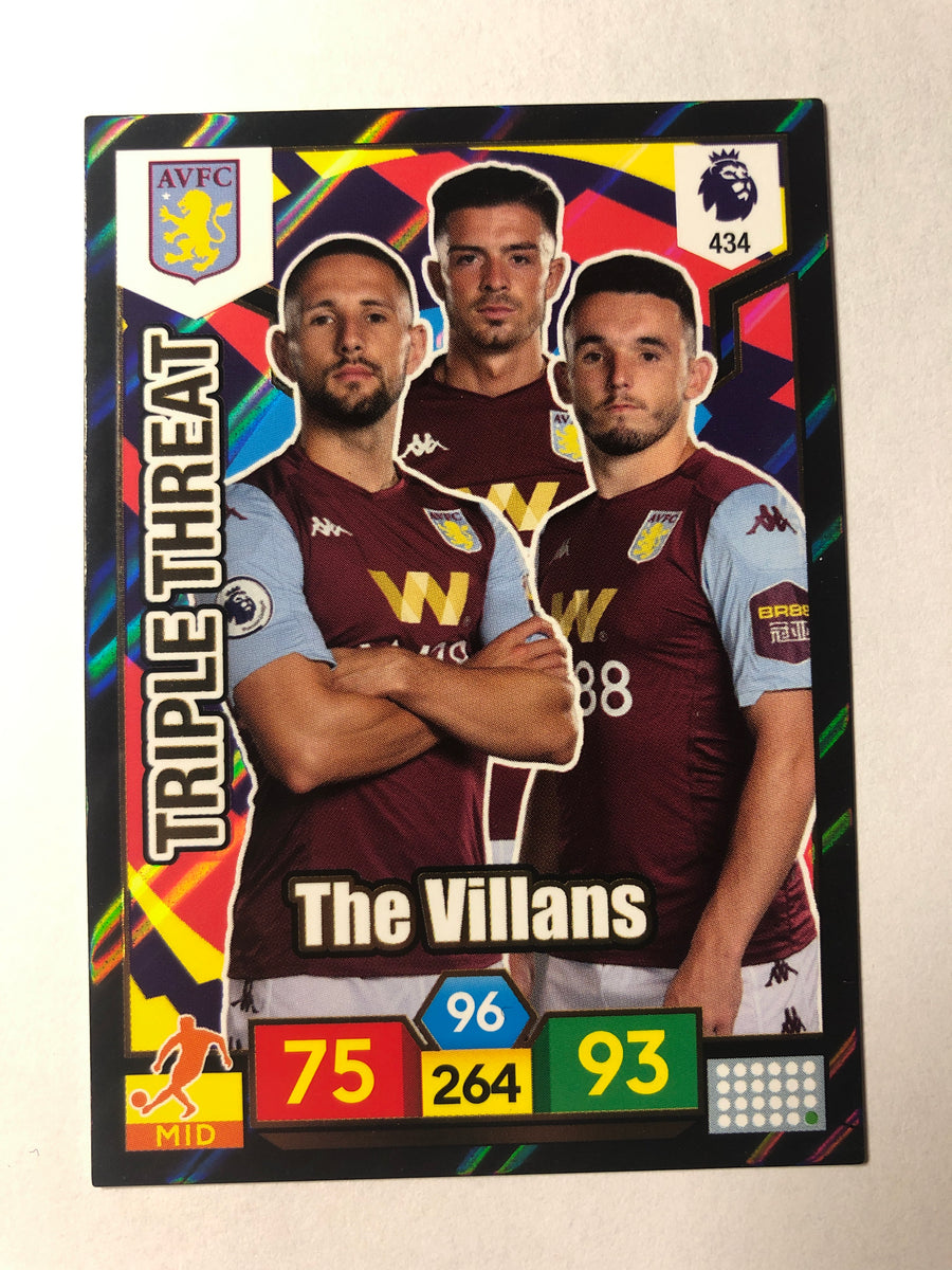 434. TRIPLE THREAT - ASTON VILLA - THE VILANS