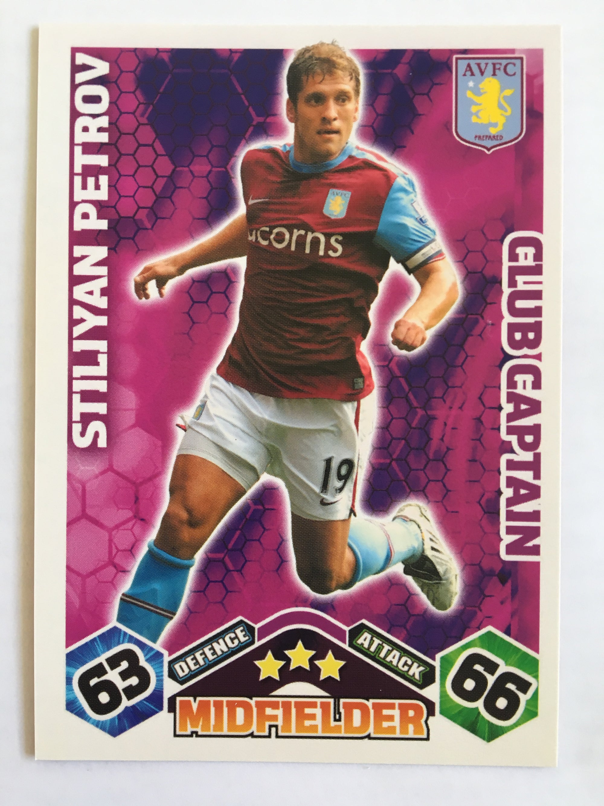 CC017. STILIYAN PETROV - ASTON VILLA - CLUB CAPTAIN