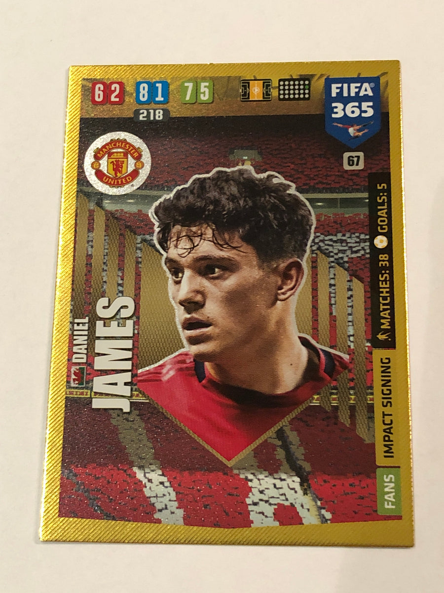 067. DANIEL JAMES - MANCHESTER UNITED - FANS IMPACT SIGNING