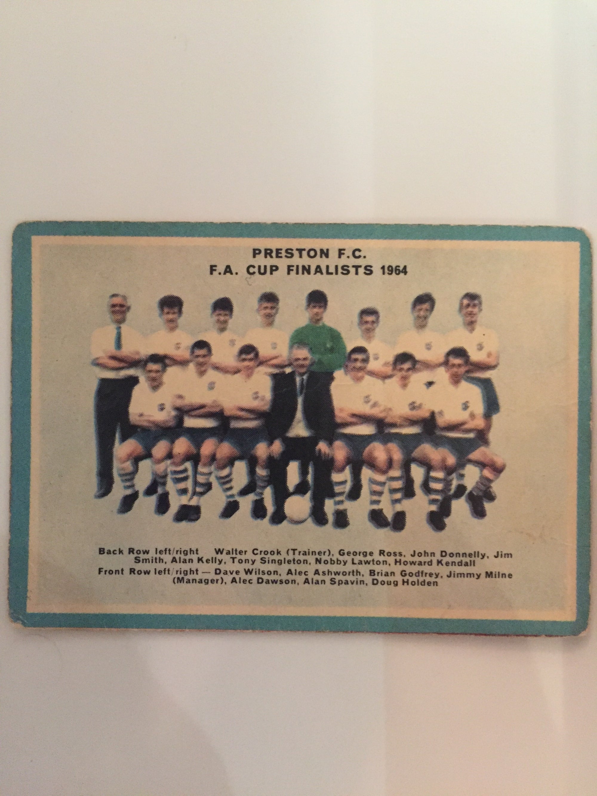 103. PRESTON - CHECKLIST