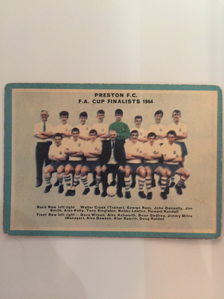 103. PRESTON - CHECKLIST