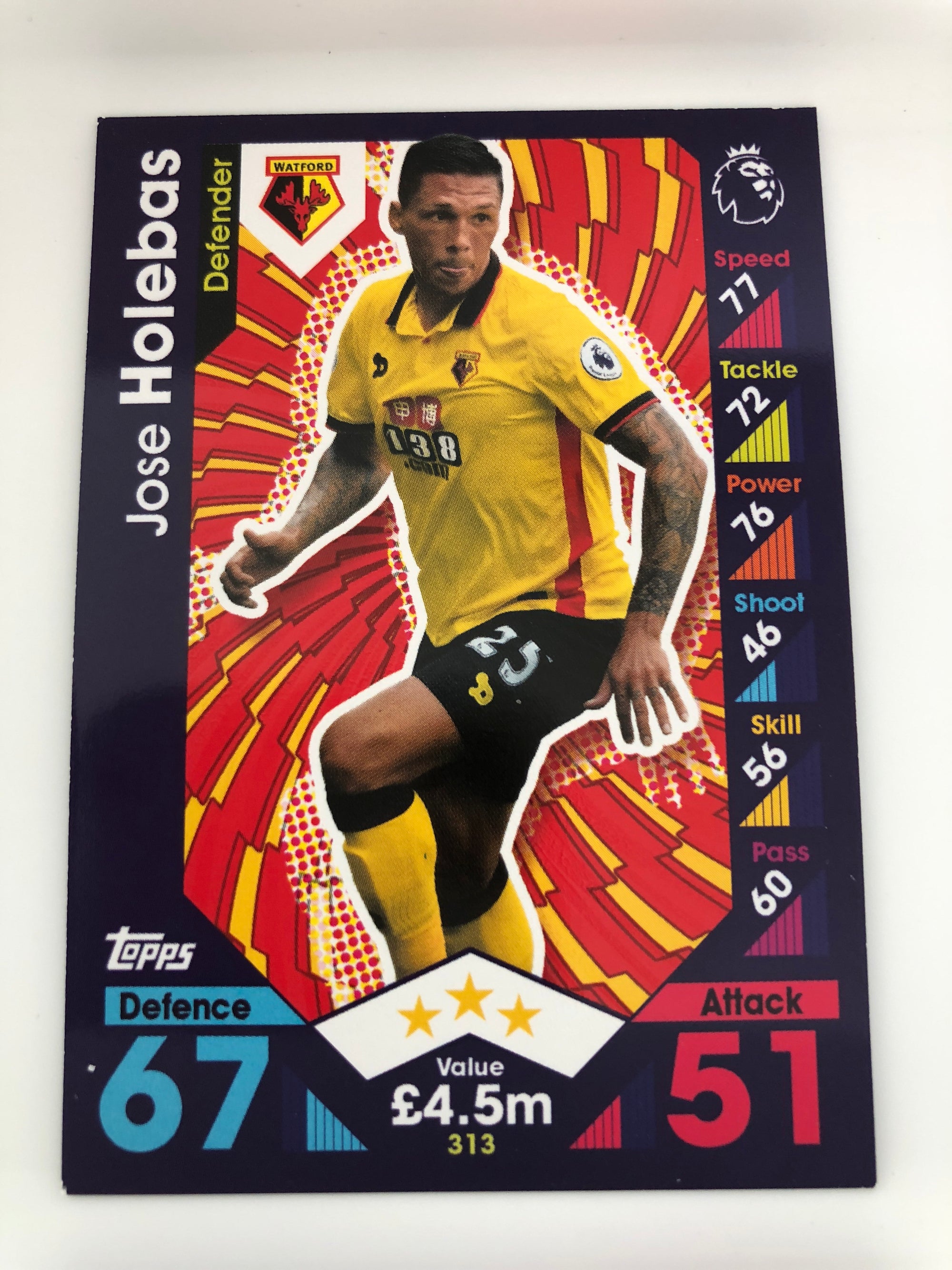 313. JOSE HOLEBAS - WATFORD