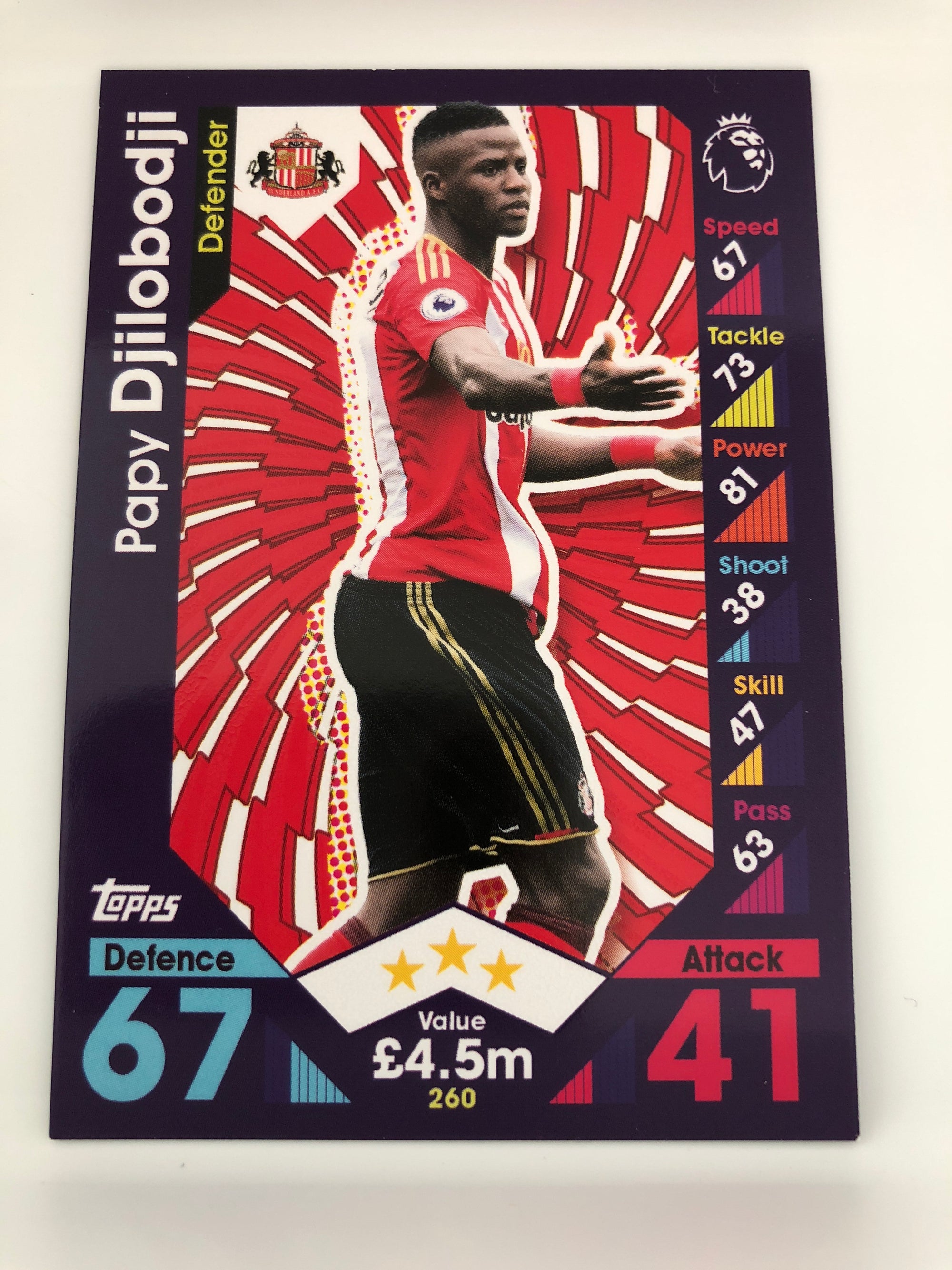 260. PAPY DJILOBODJI - SUNDERLAND