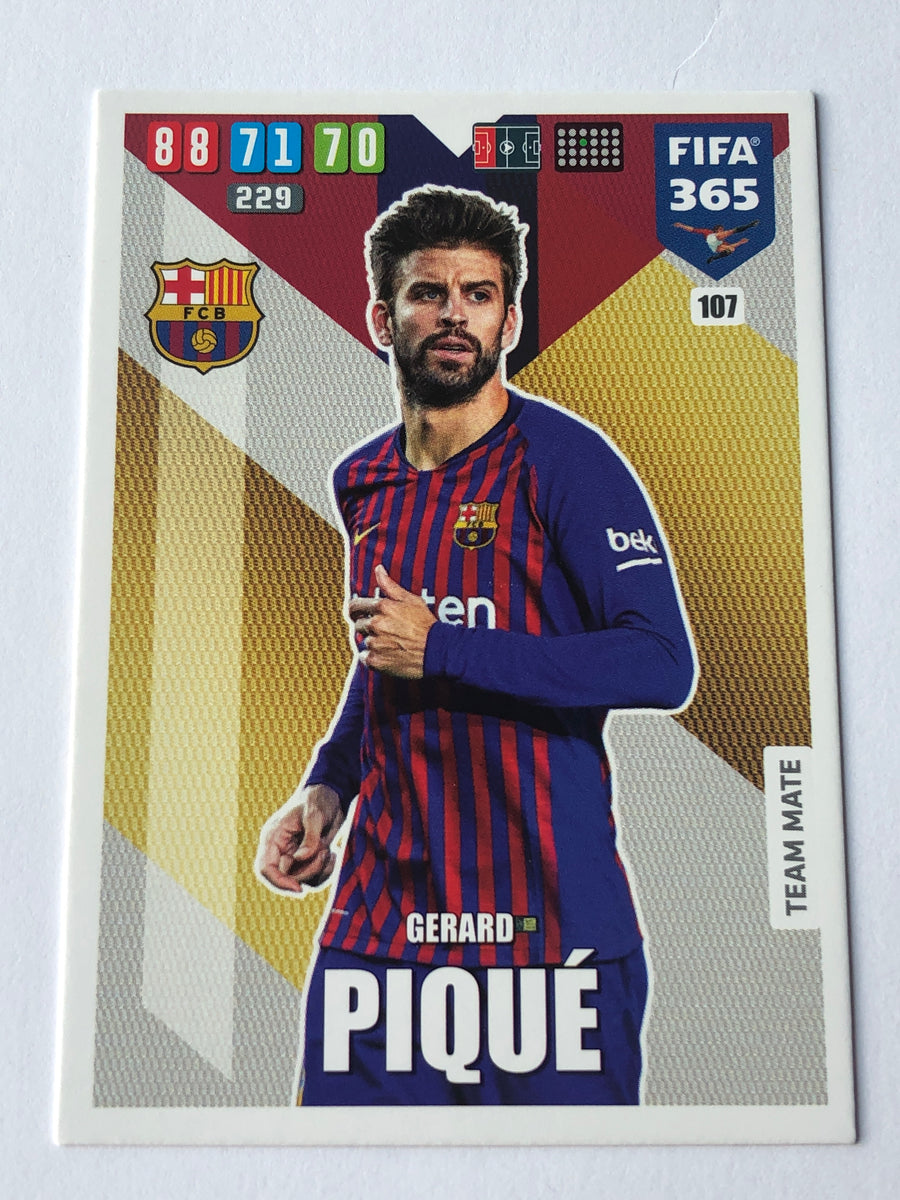 107. GERARD PIQUÉ - BARCELONA - TEAM MATE