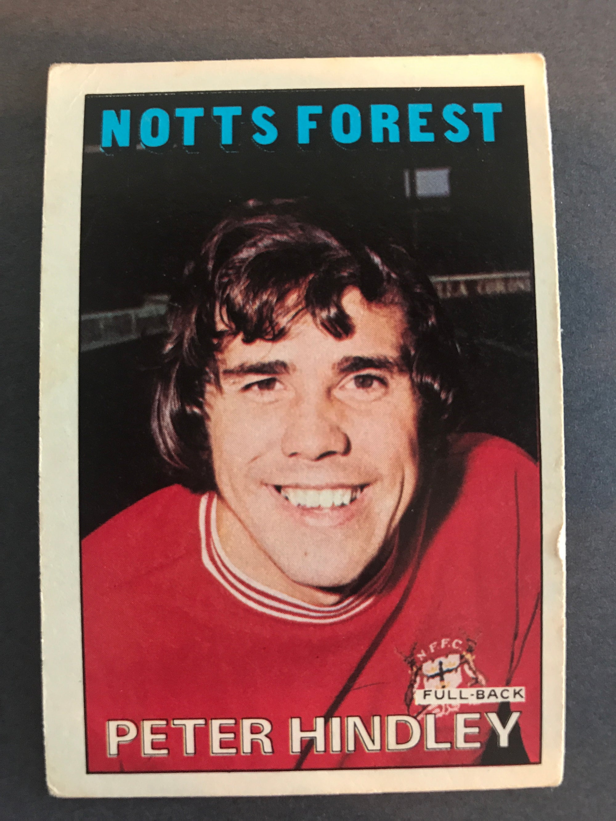 018. Peter Hindley- Nottingham Forest