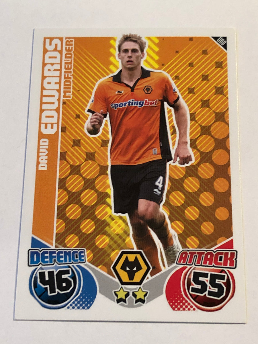 U60. DAVID EDWARDS - WOLVERHAMPTON WANDERERS