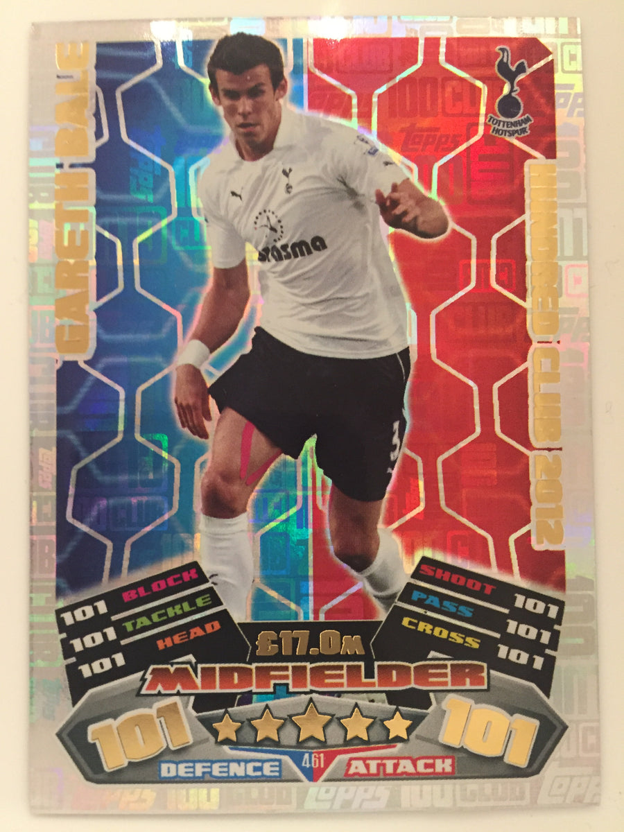 461. GARETH BALE - TOTTENHAM - HUNDRED CLUB 2012
