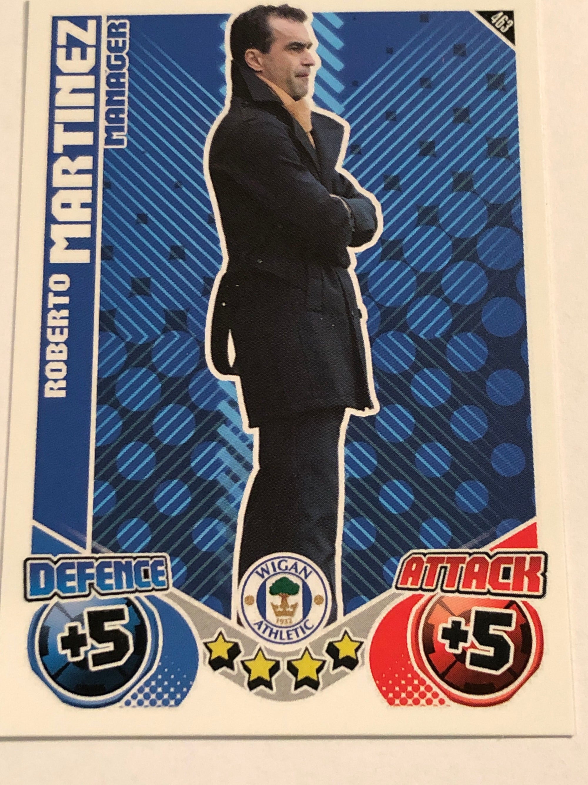 463. ROBERTO MARTINEZ - WIGAN - MANAGER
