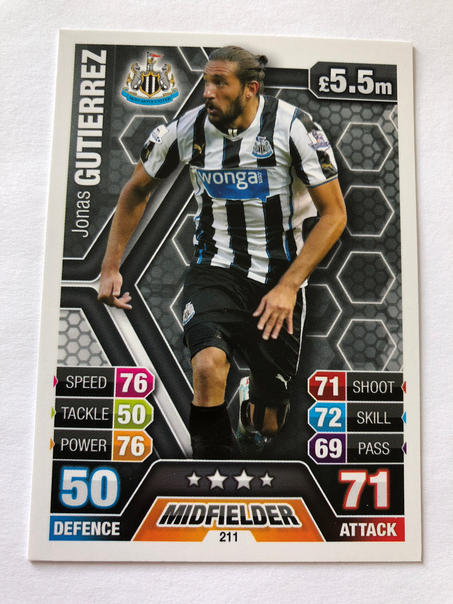 211. JONAS GUTIERREZ - NEWCASTLE UNITED