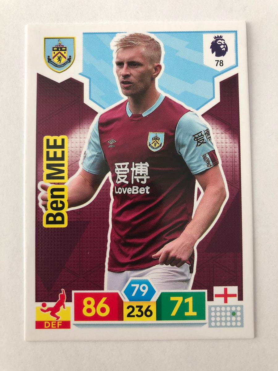 078. BEN MEE - BURNLEY