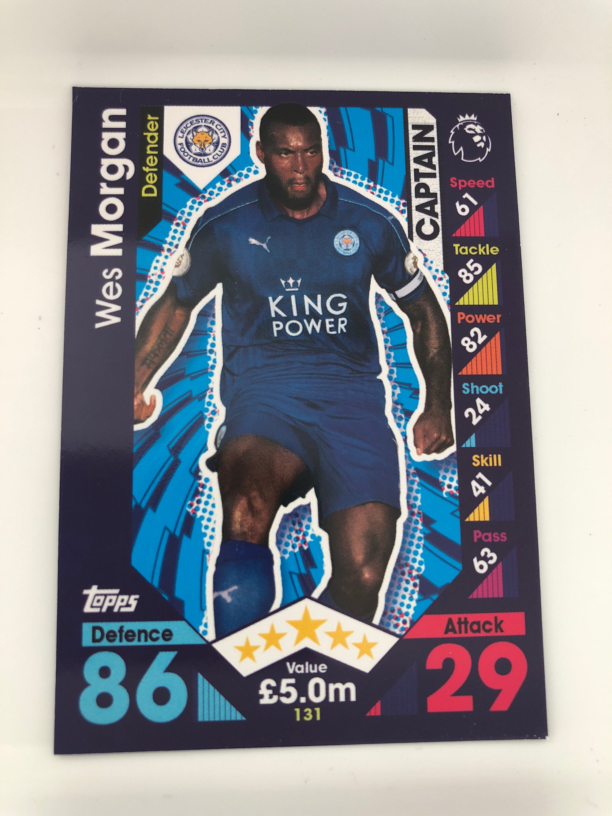 131. WES MORGAN - LEICESTER CITY
