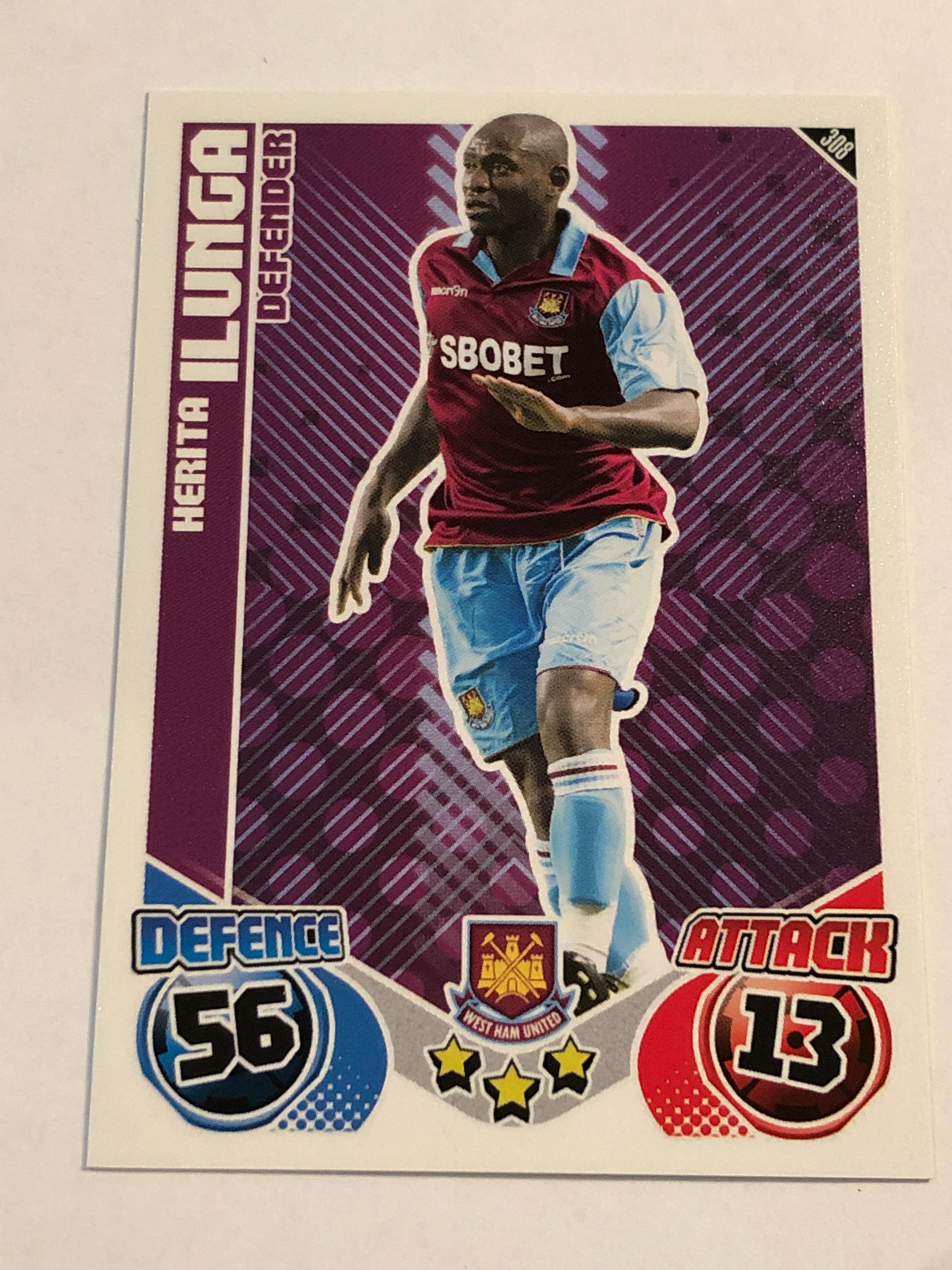 308. HERITA ILUNGA - WEST HAM UNITED