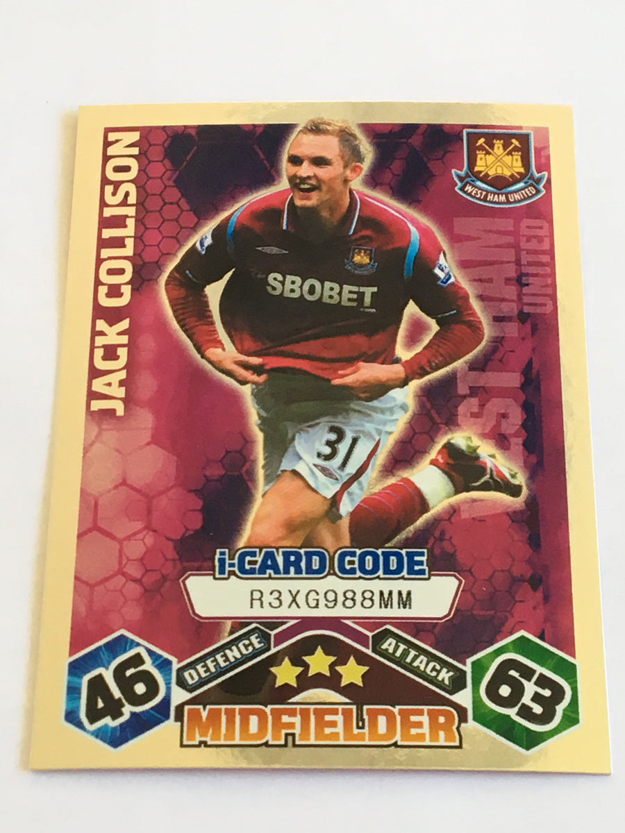 IC139. JACK COLLISON - WEST HAM UNITED - iCARD