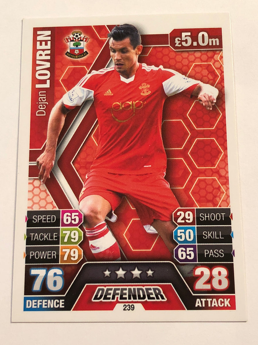 239. DEJAN LOVREN - SOUTHAMPTON