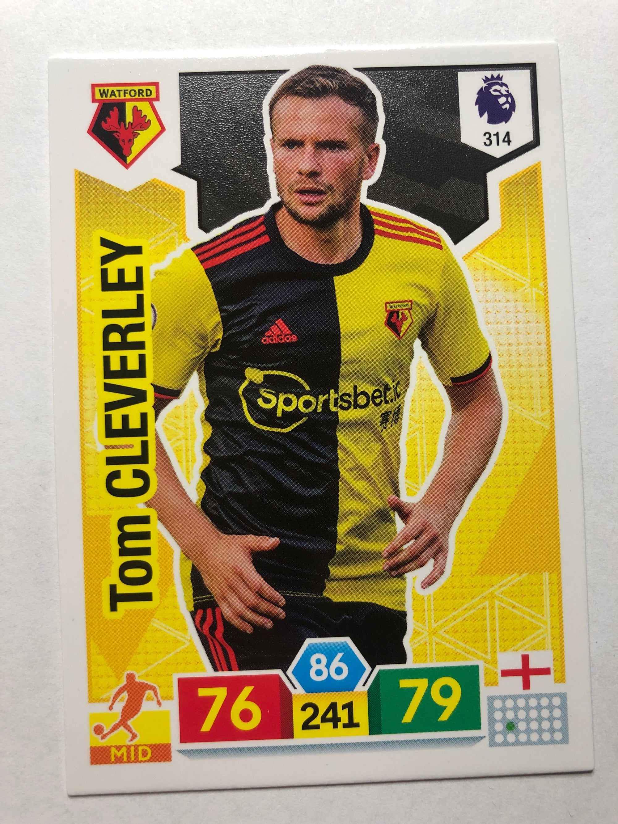 314. TOM CLEVERLEY - WATFORD